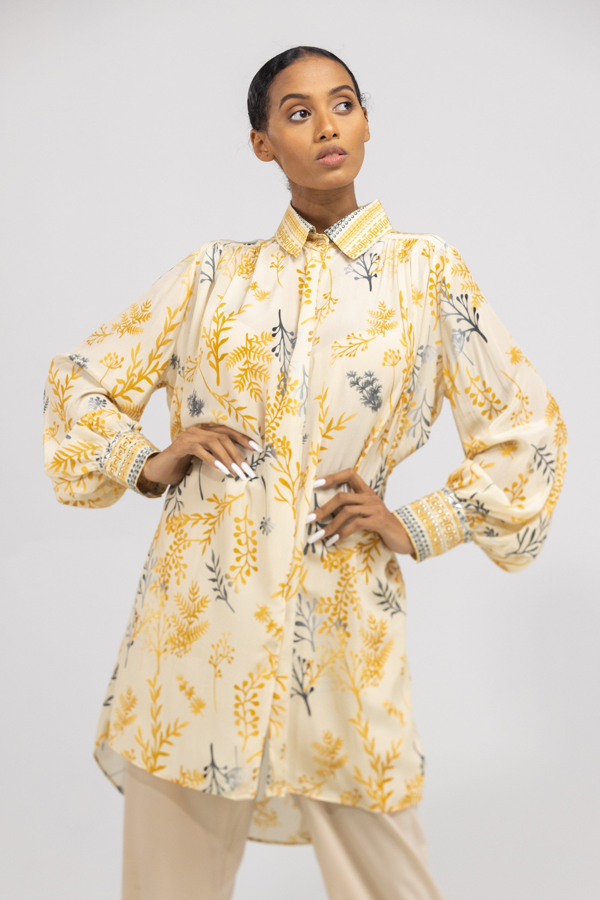 BRISBANE - PUFF SLEEVE DRESS