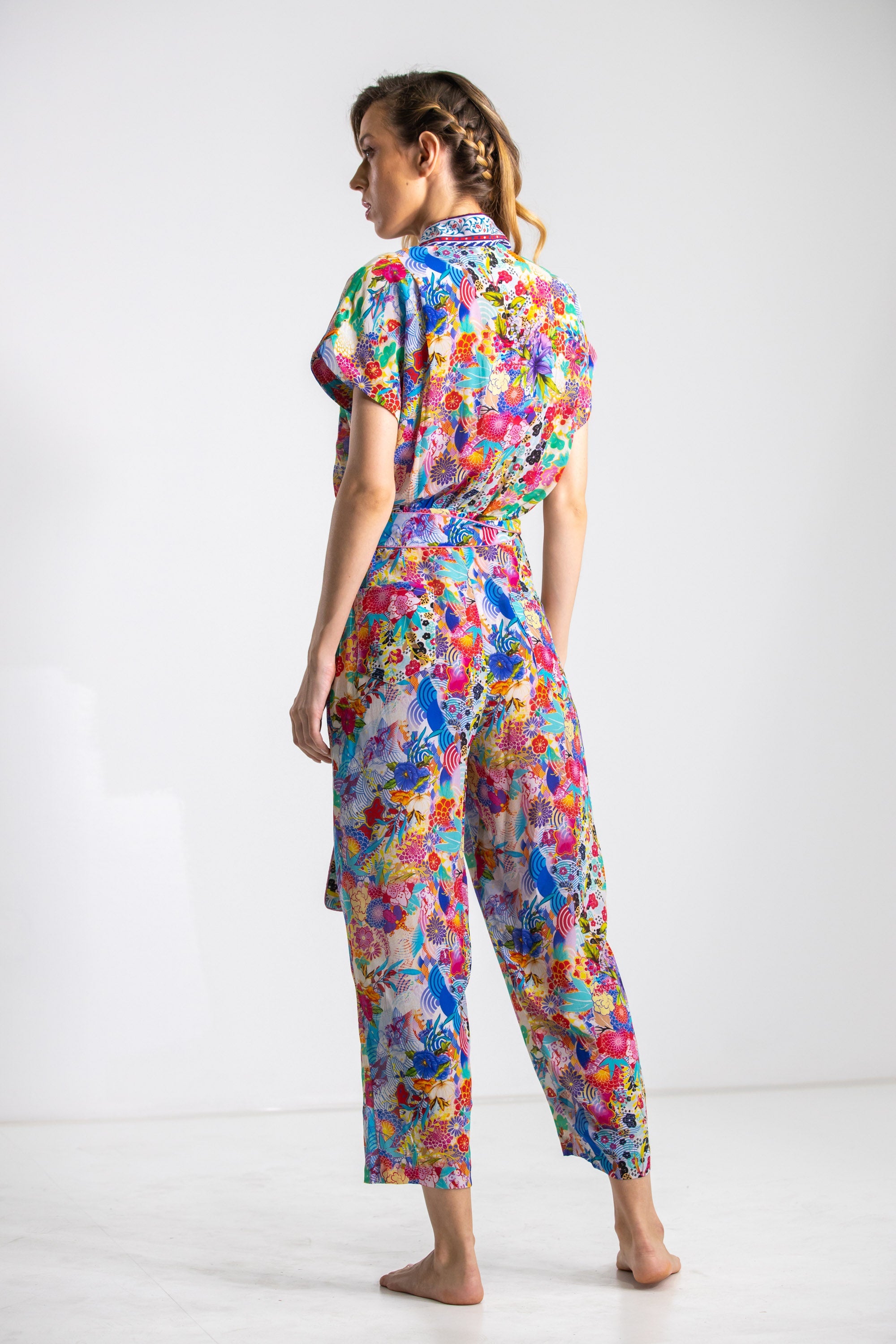 BOBOLI GARDENIA - CAP SLEEVE JUMPSUIT
