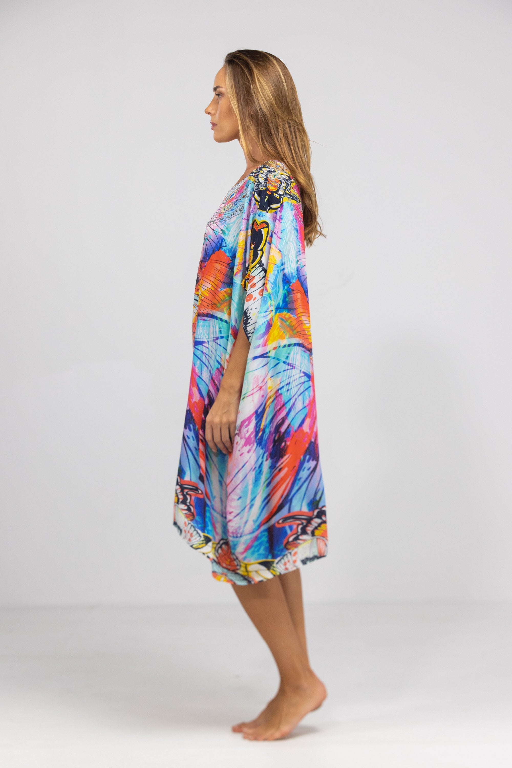 CANBERRA - SHORT BOX KAFTAN