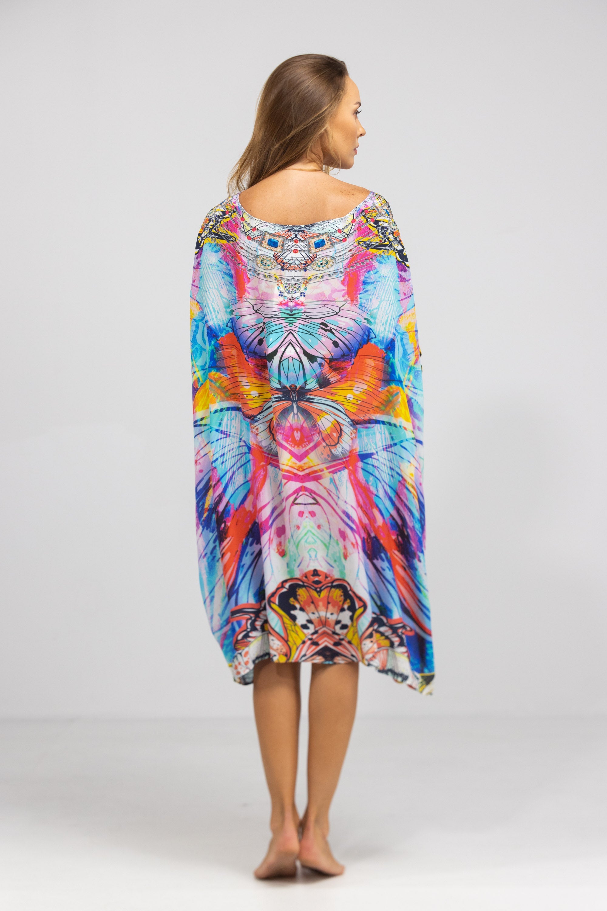 CANBERRA - SHORT BOX KAFTAN
