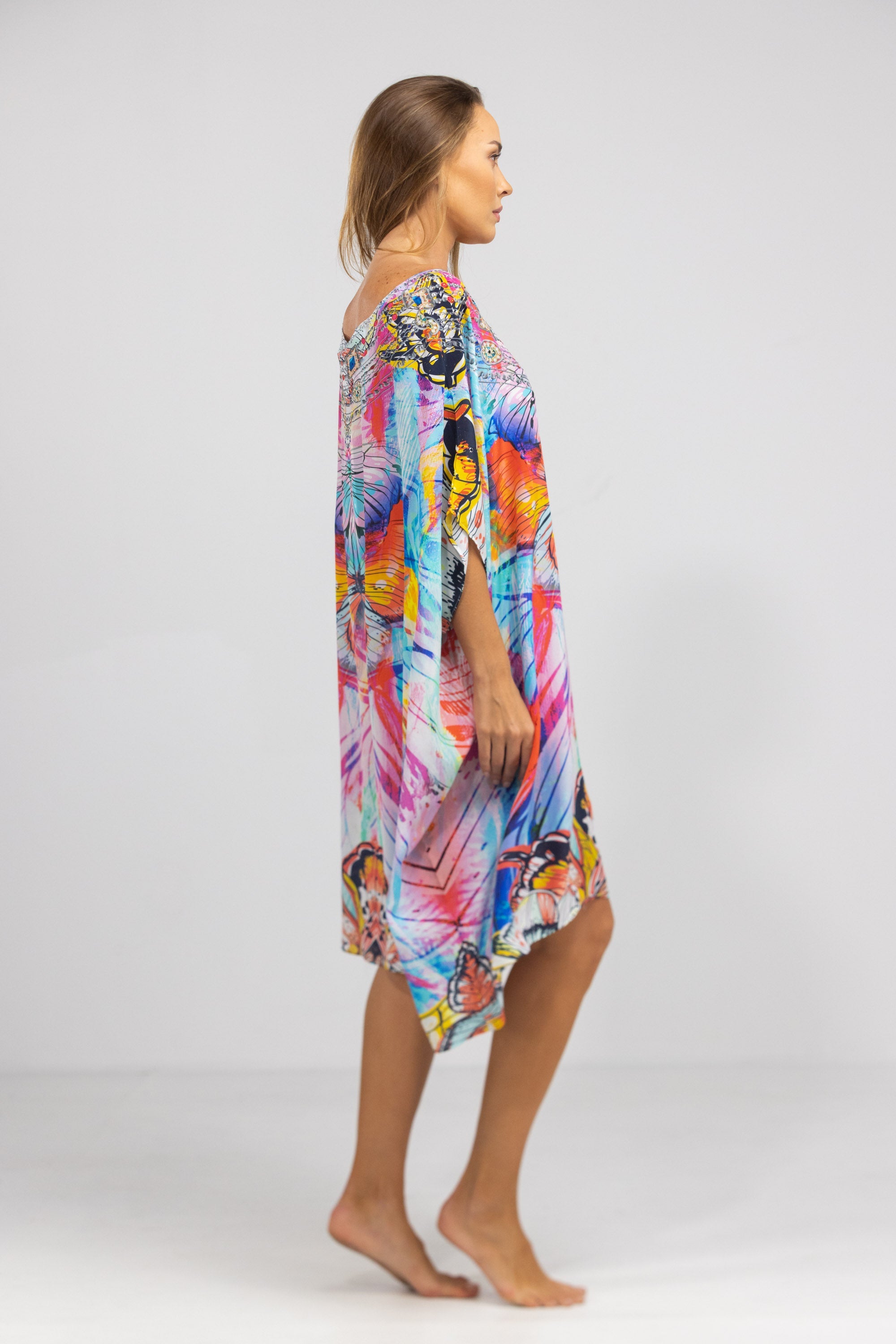 CANBERRA - SHORT BOX KAFTAN