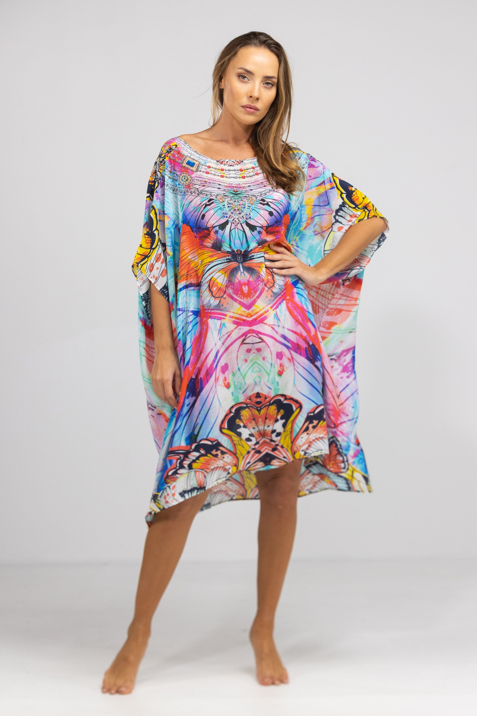 CANBERRA - SHORT BOX KAFTAN