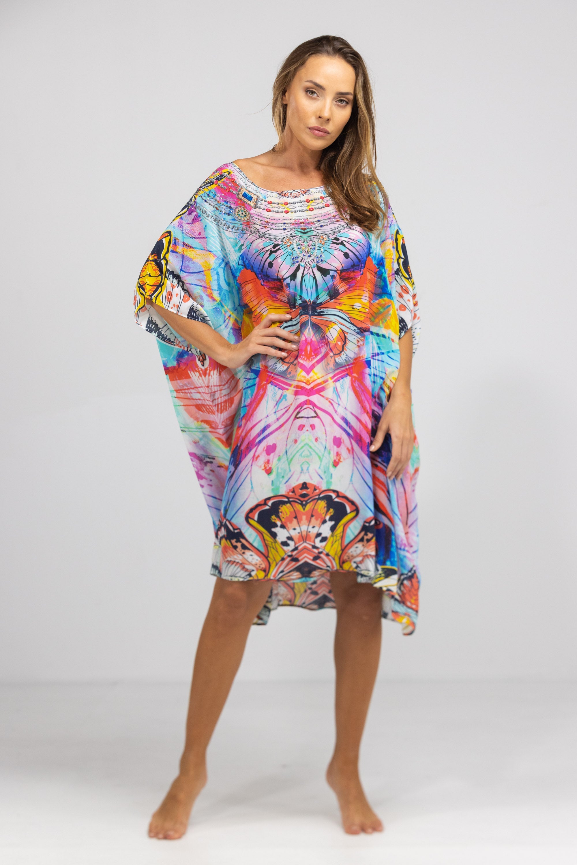 CANBERRA - SHORT BOX KAFTAN