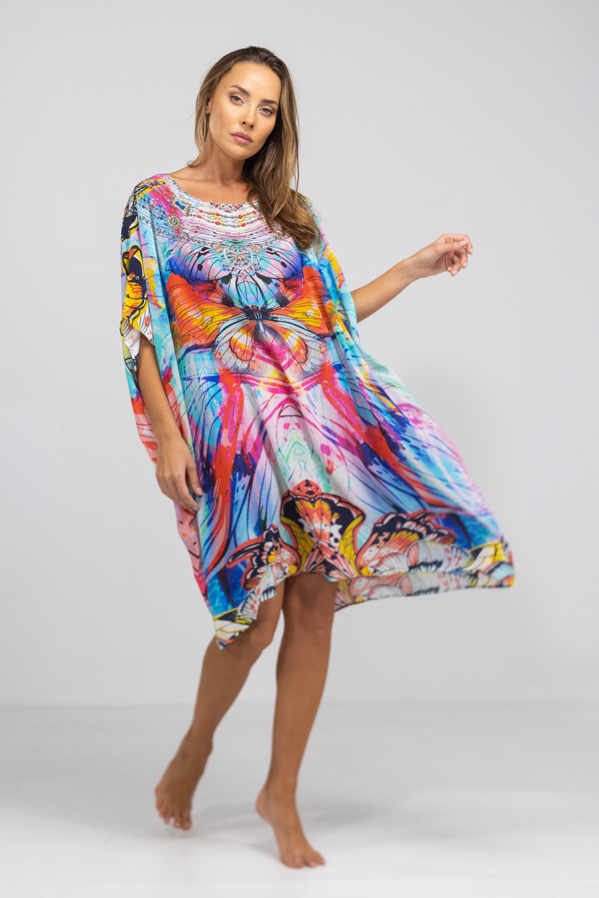 CANBERRA - SHORT BOX KAFTAN
