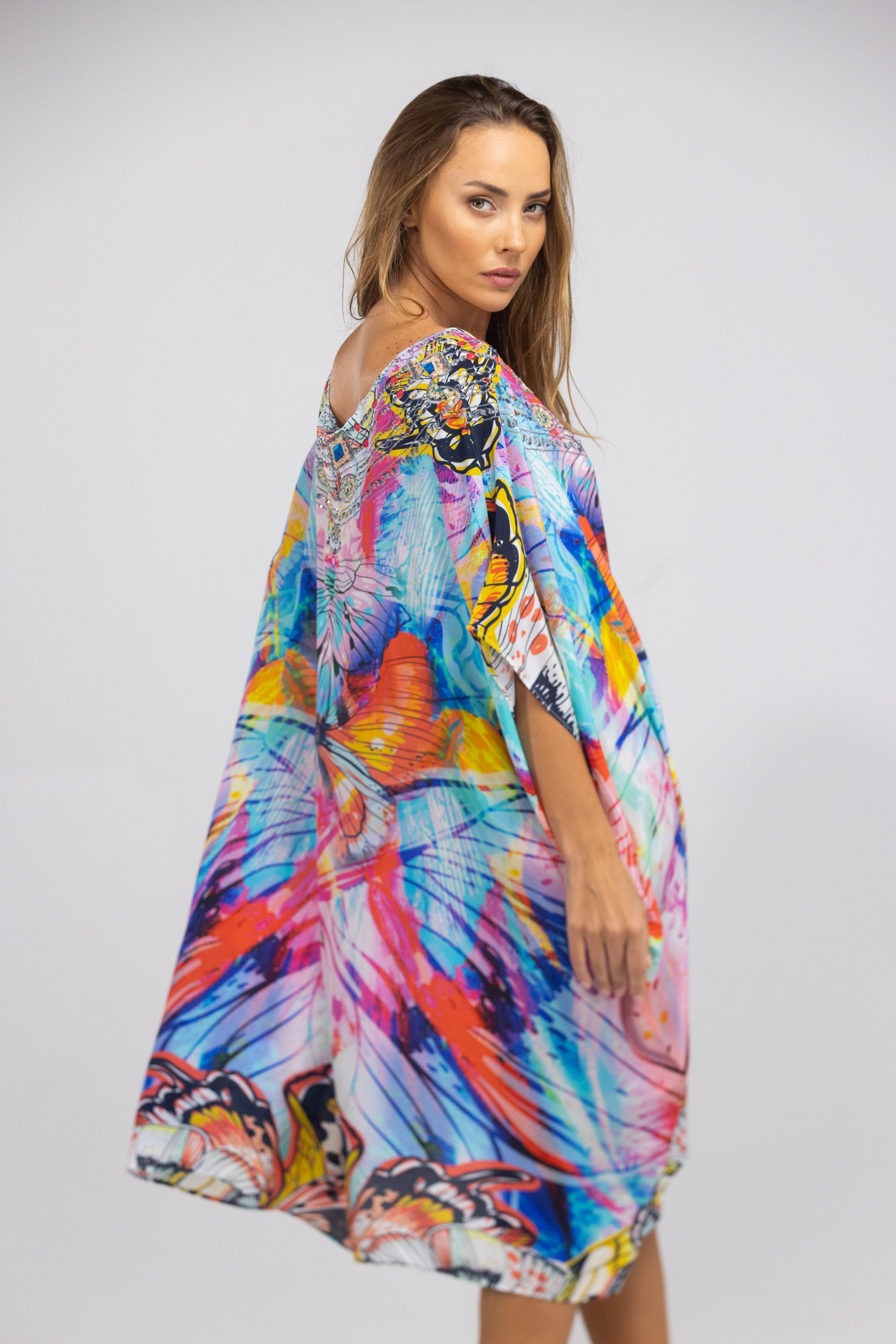 CANBERRA - SHORT BOX KAFTAN