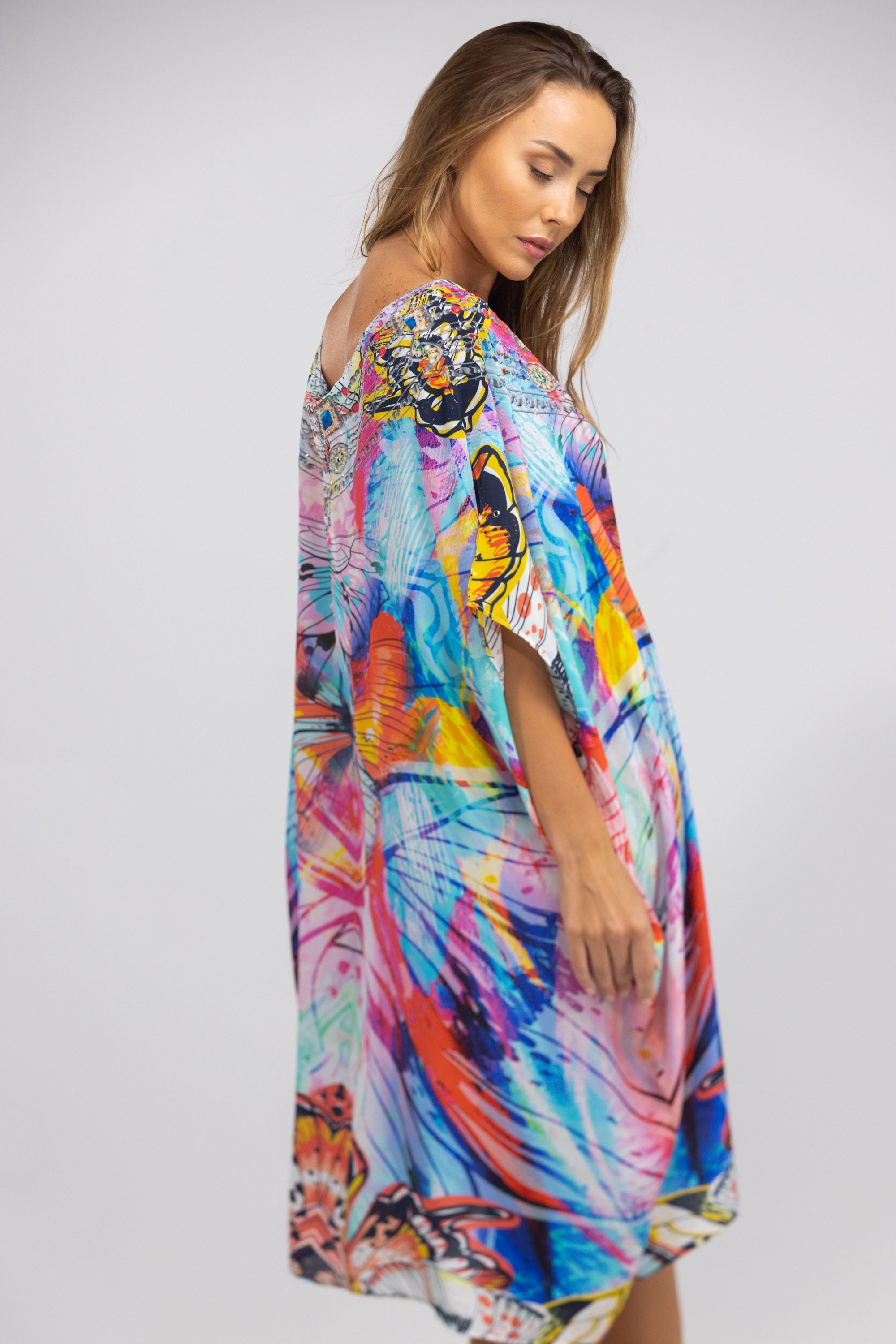 CANBERRA - SHORT BOX KAFTAN
