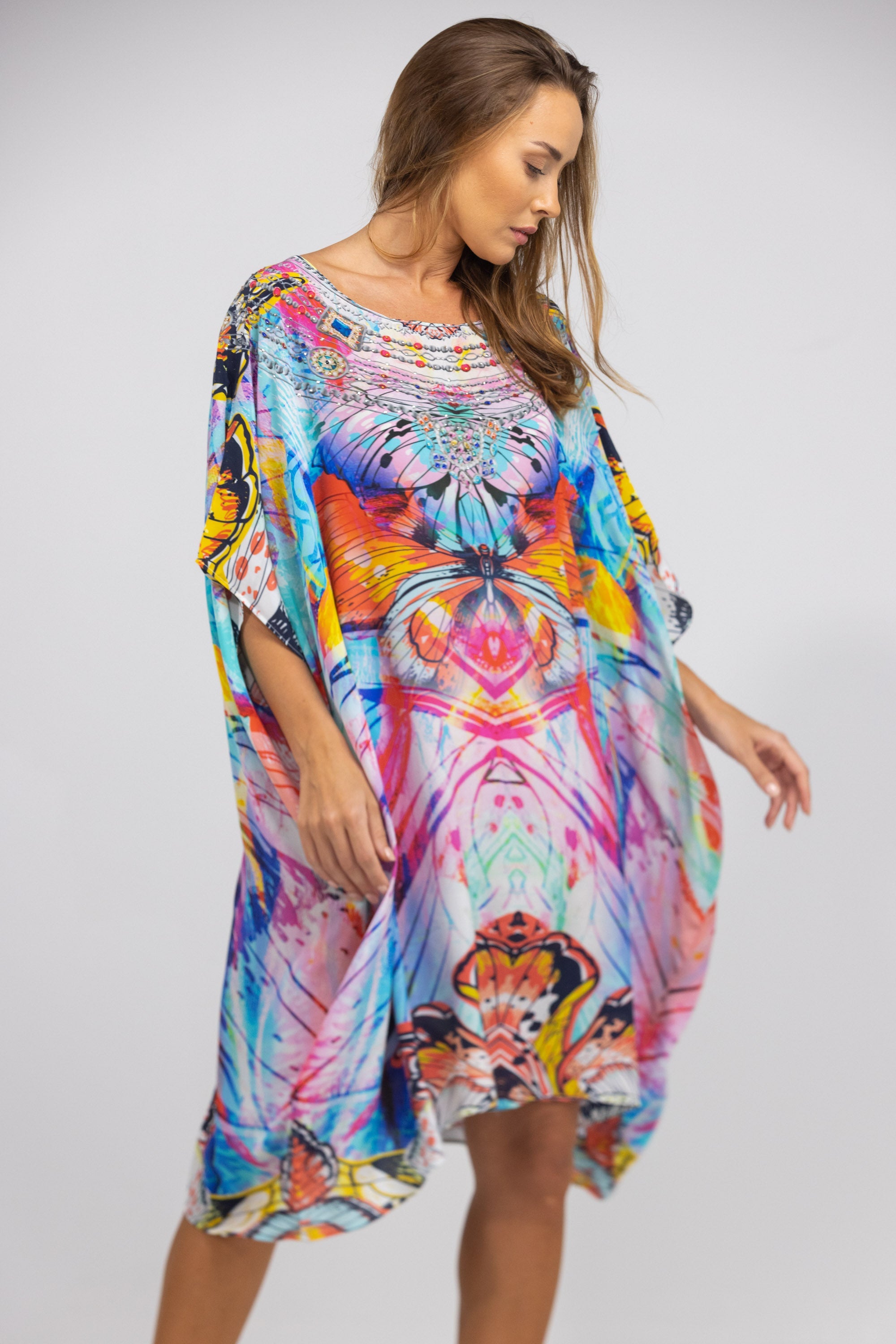 CANBERRA - SHORT BOX KAFTAN