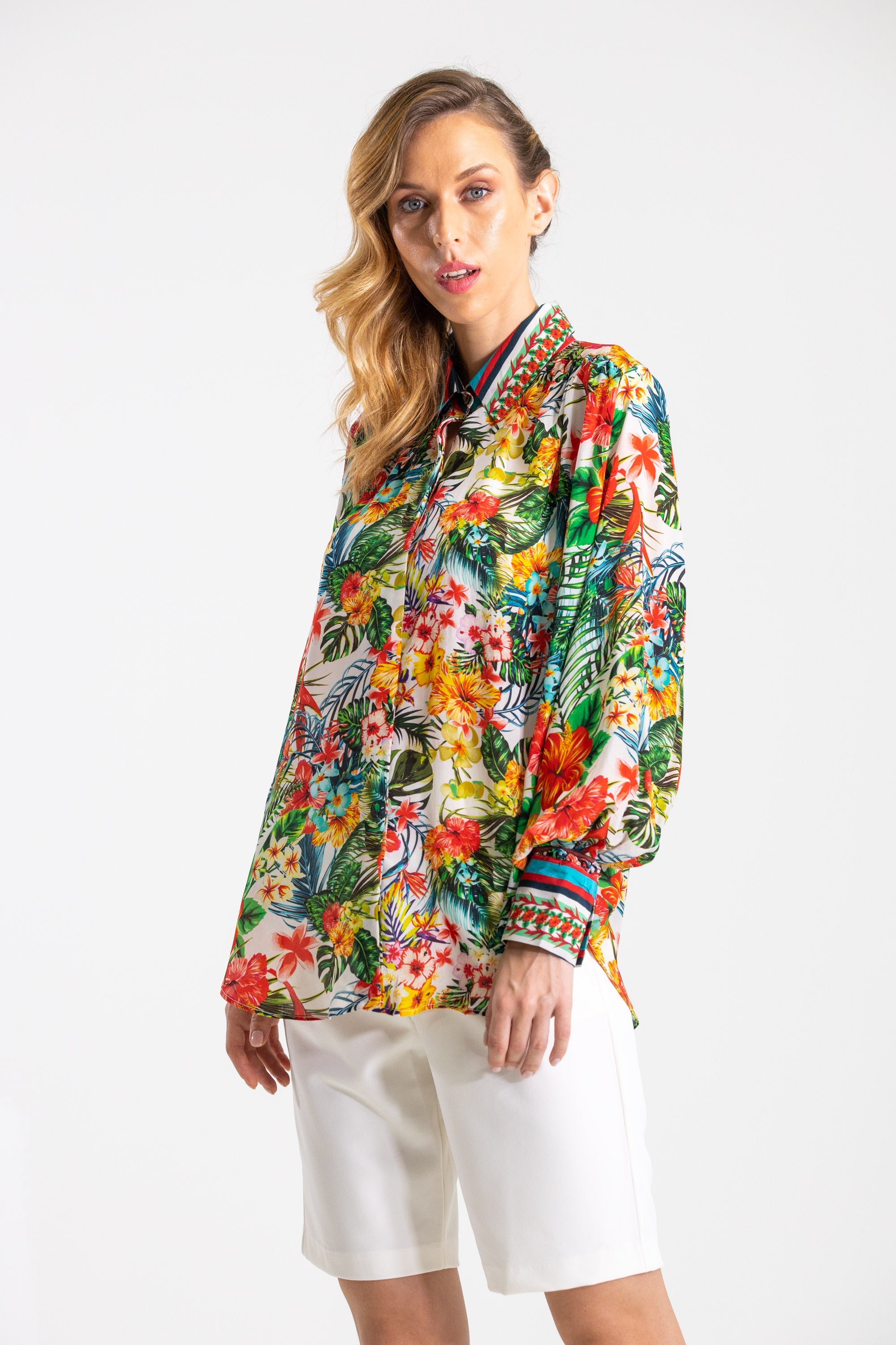 FLORIADE - PUFF SLEEVE SHIRT