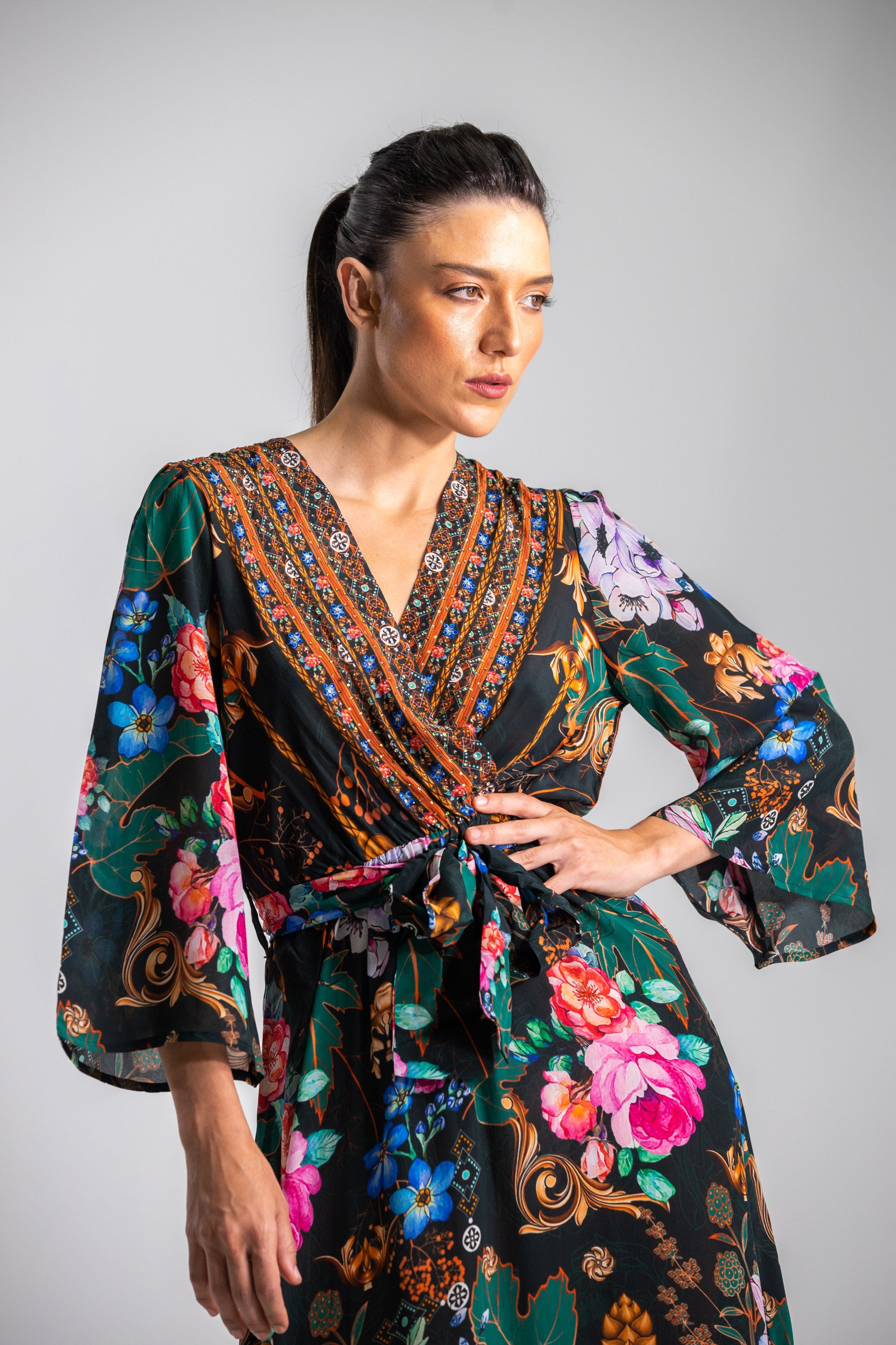 MIRAMARE GARDEN - BELL SLEEVE COD