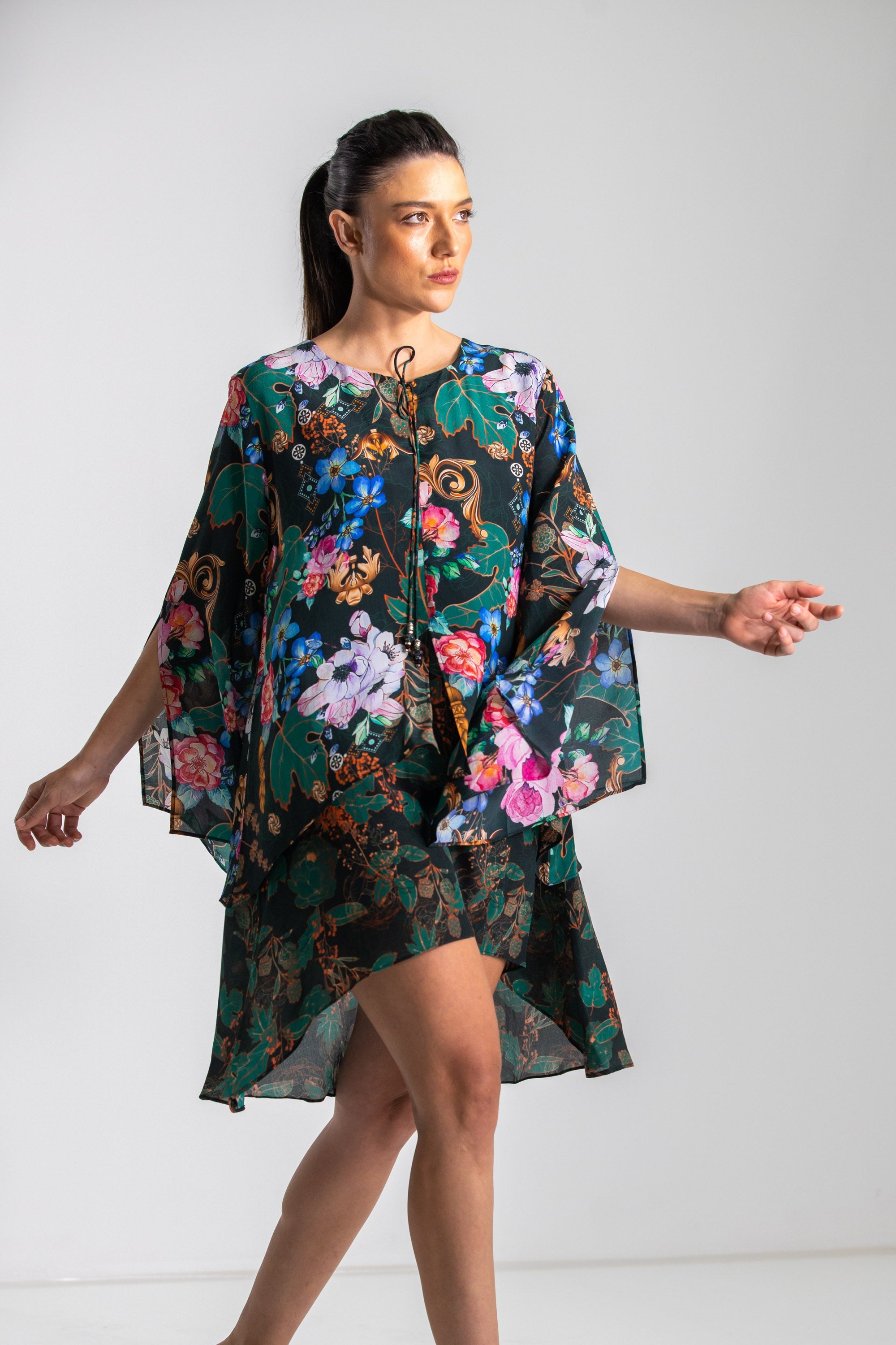 MIRAMARE GARDEN - LAYERED DRESS