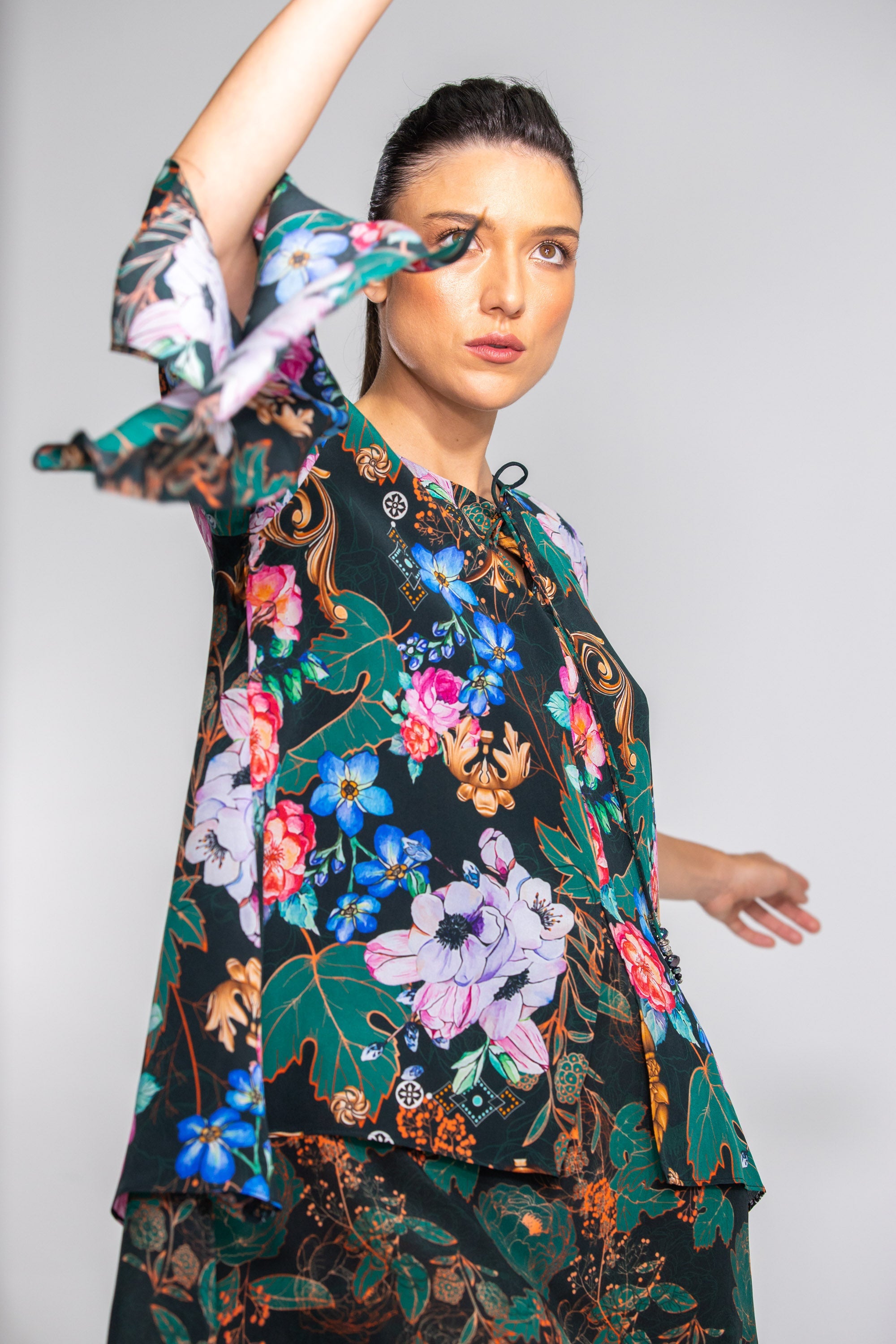 MIRAMARE GARDEN - LAYERED DRESS
