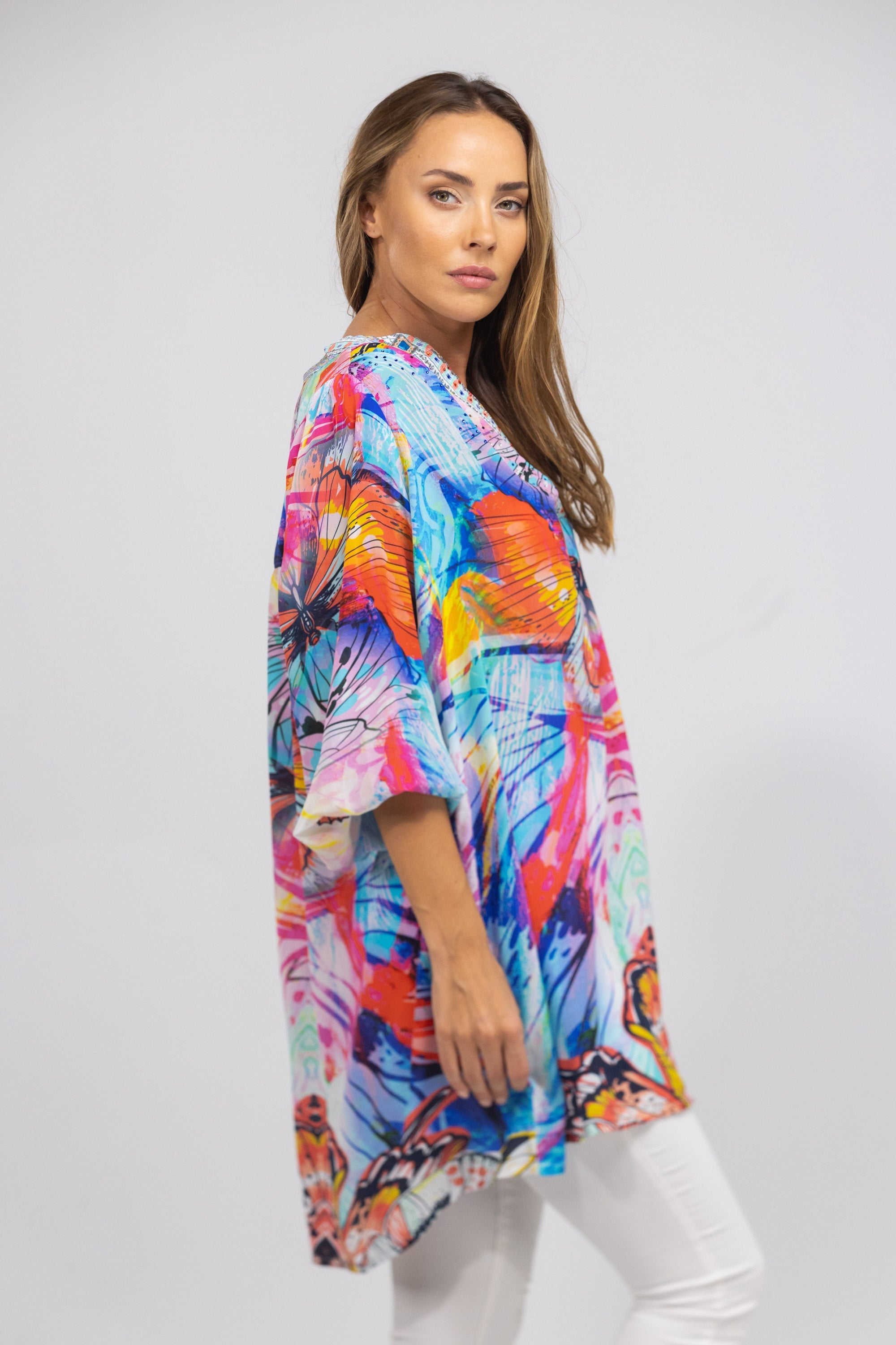 CANBERRA - V NECK DRESS