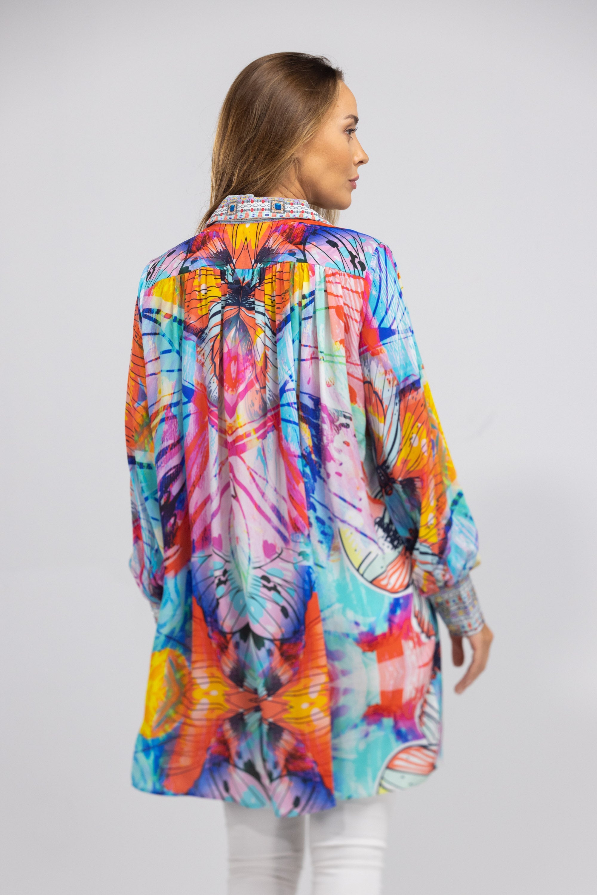CANBERRA - PUFF SLEEVE DRESS