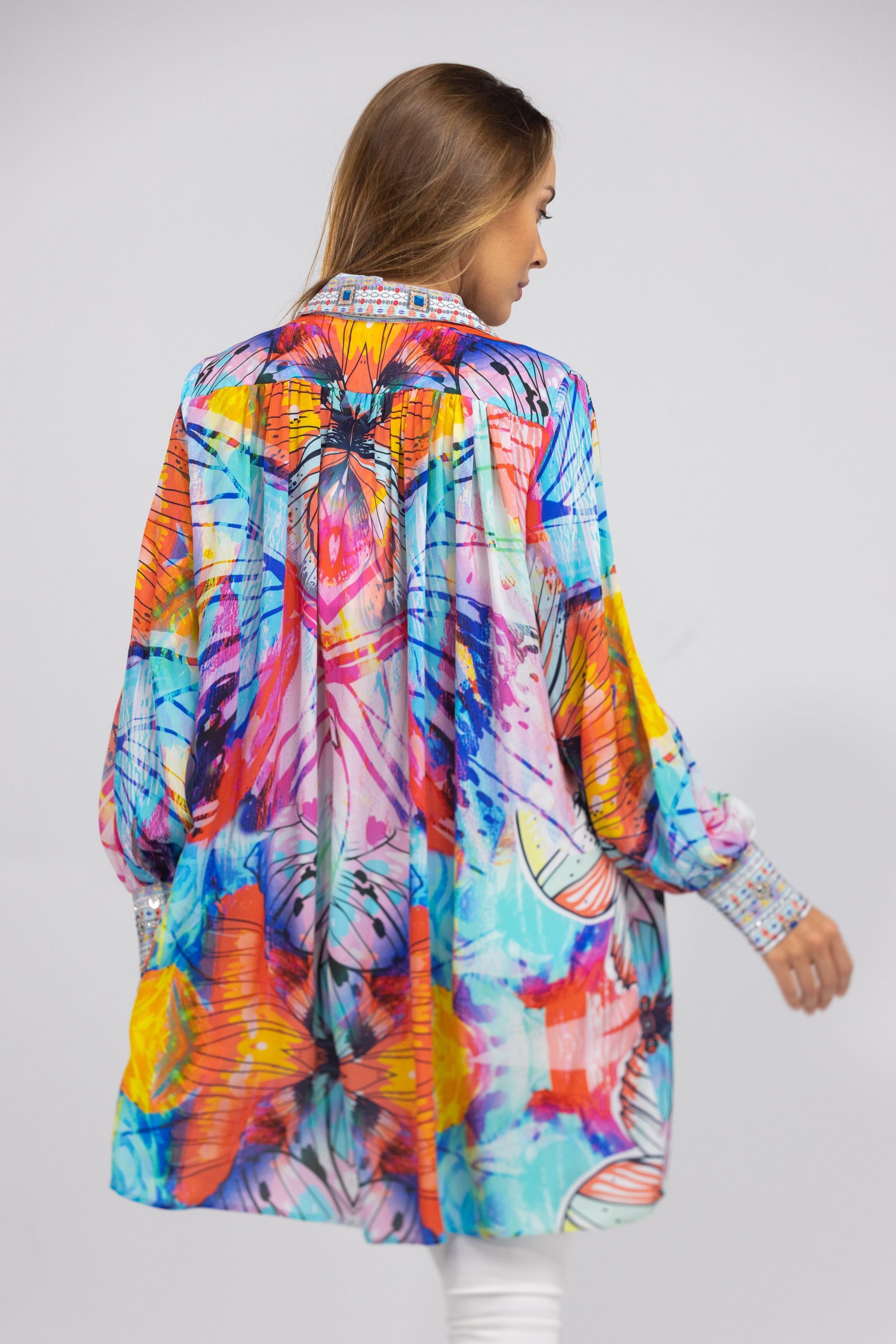 CANBERRA - PUFF SLEEVE DRESS