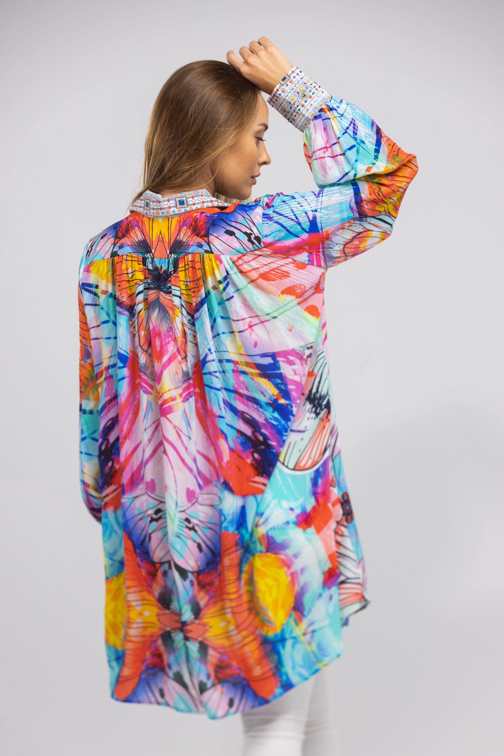 CANBERRA - PUFF SLEEVE DRESS