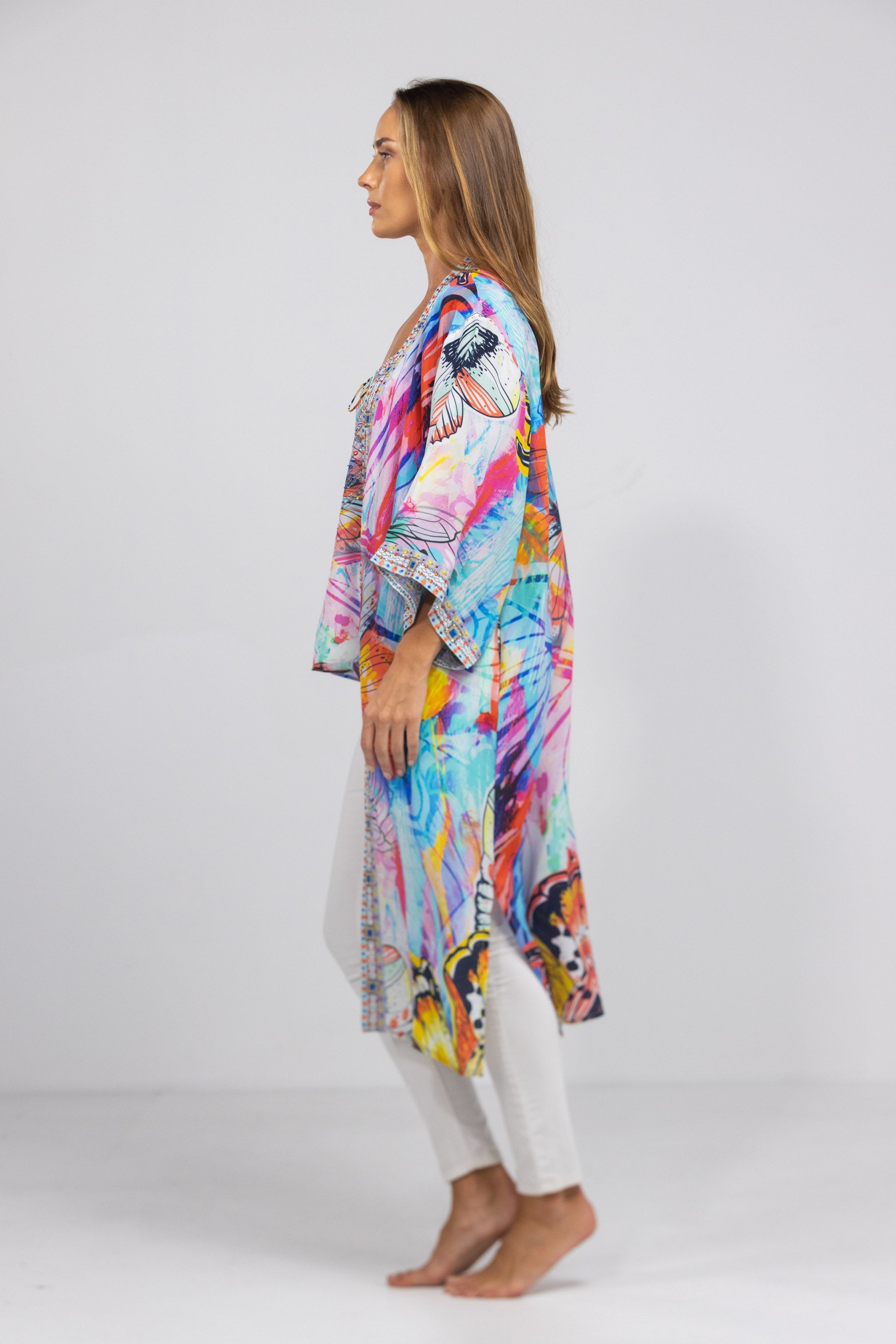 CANBERRA - KIMONO LONG SHRUG
