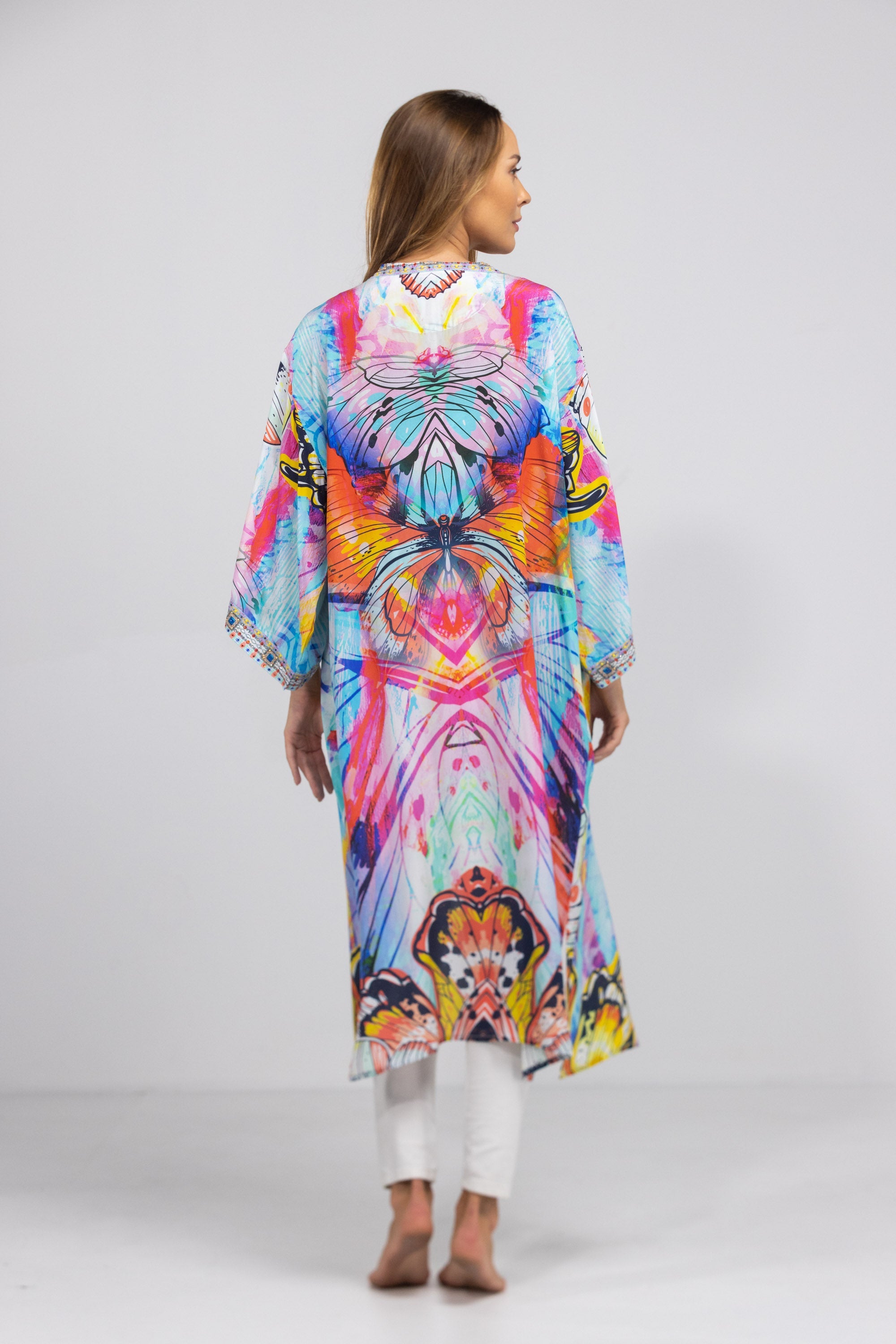 CANBERRA - KIMONO LONG SHRUG