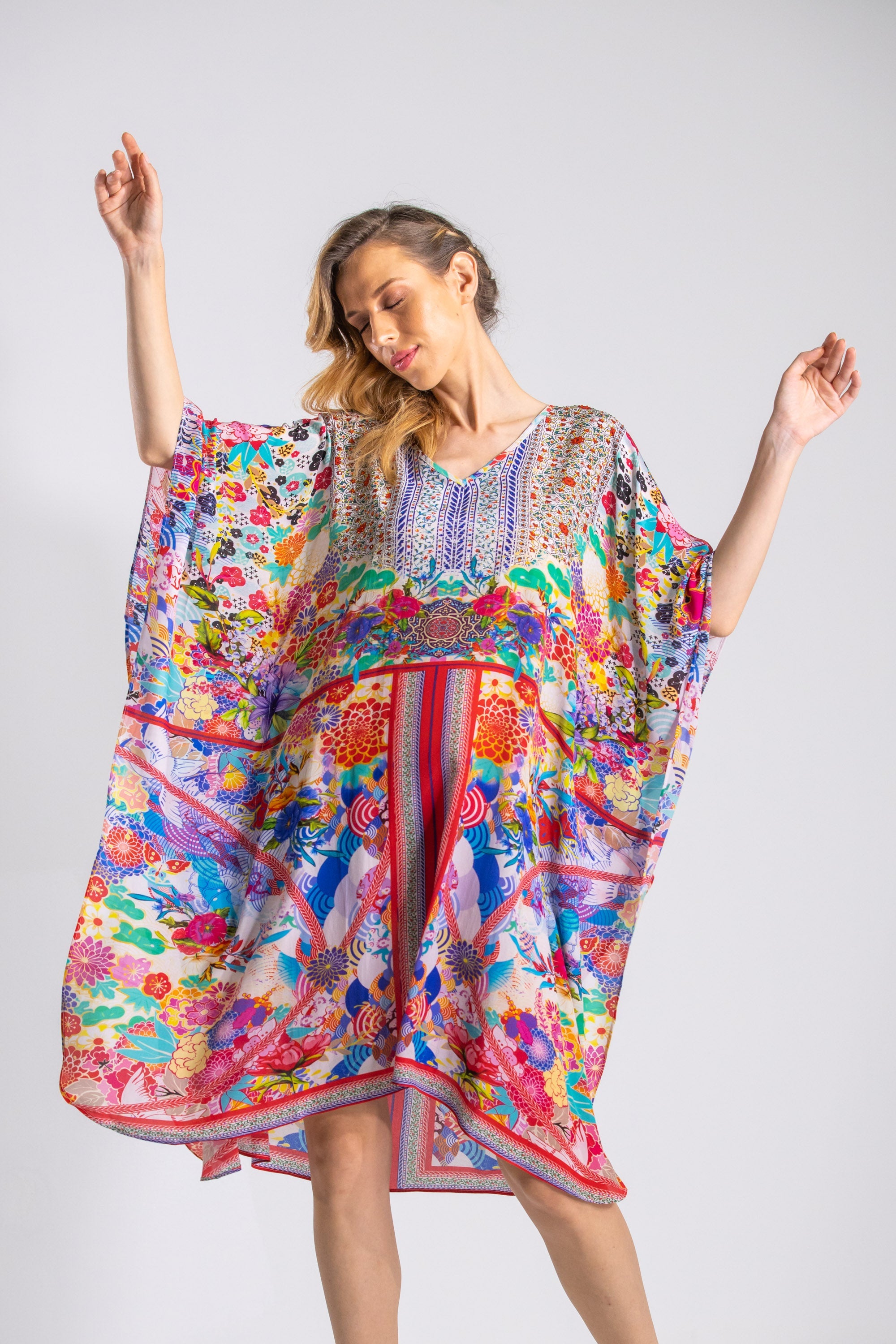 BOBOLI GARDENIA - SHORT KAFTAN