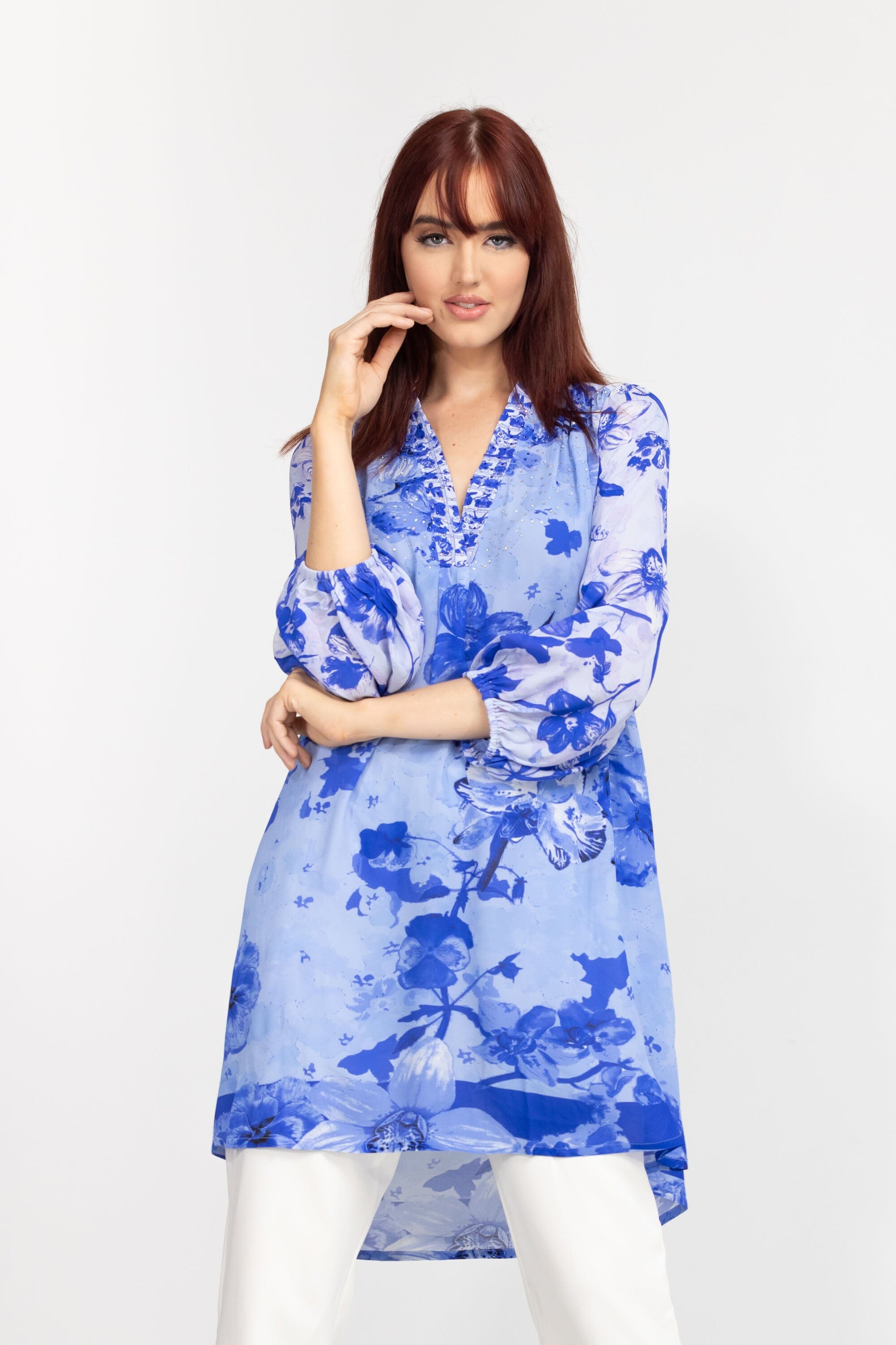 FINLANDIA - BLOUSON TUNIC DRESS - TheSwankStore