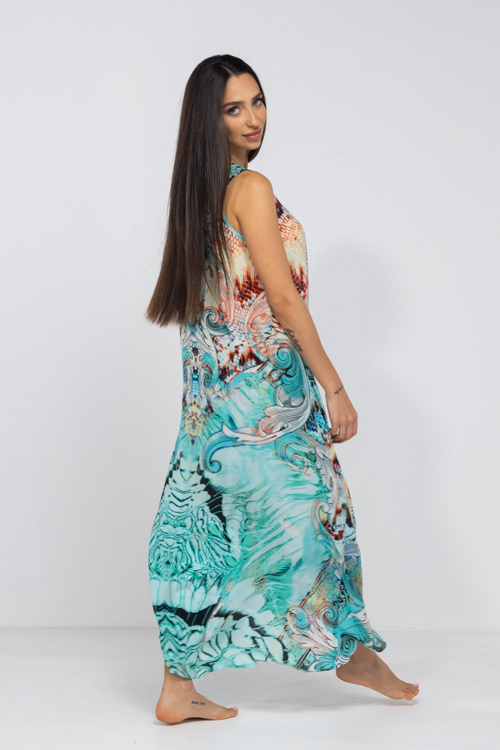 GOLDCOAST - FLOWING MAXI DRESS