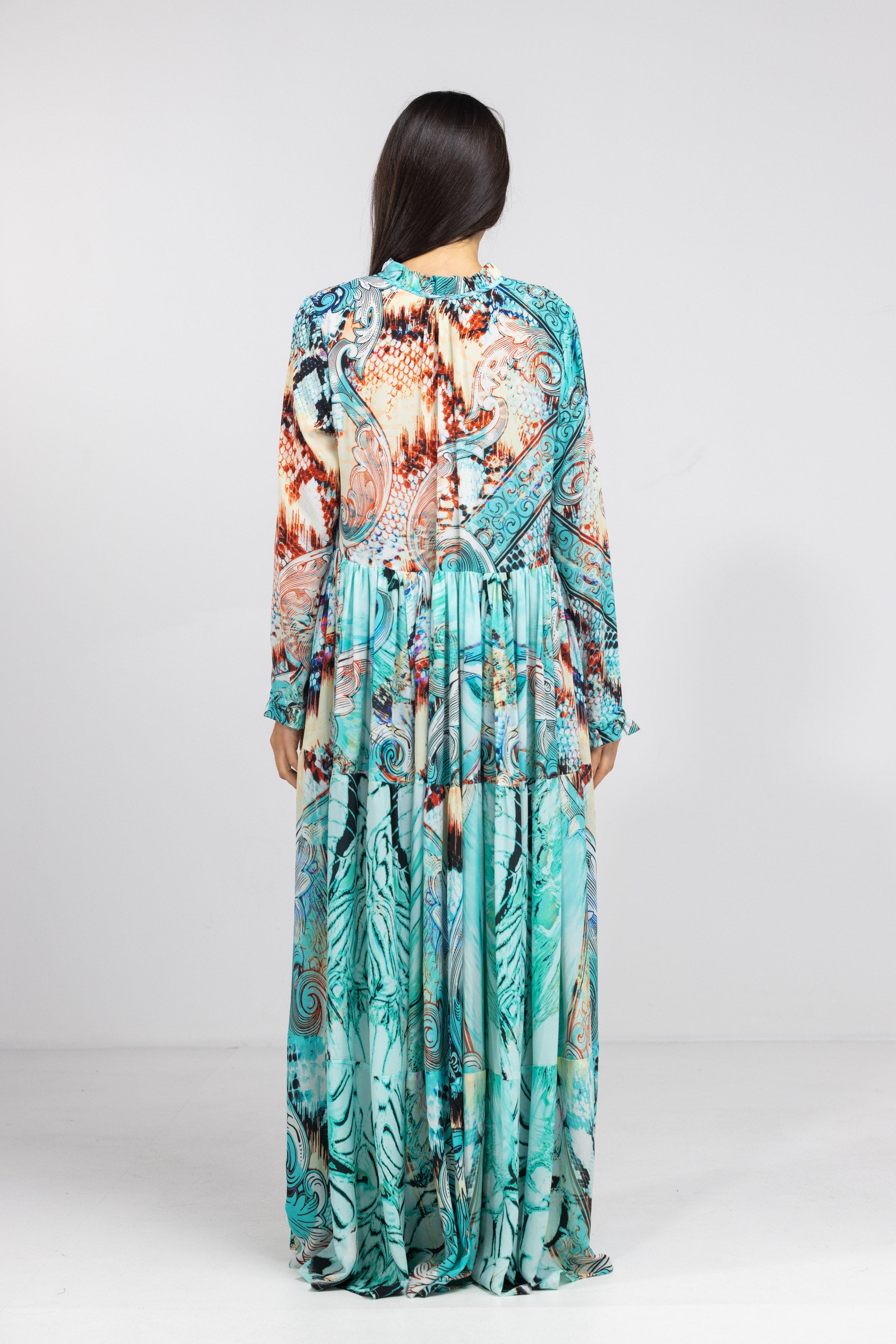GOLDCOAST - FRONT PLACKET MAXI DRESS