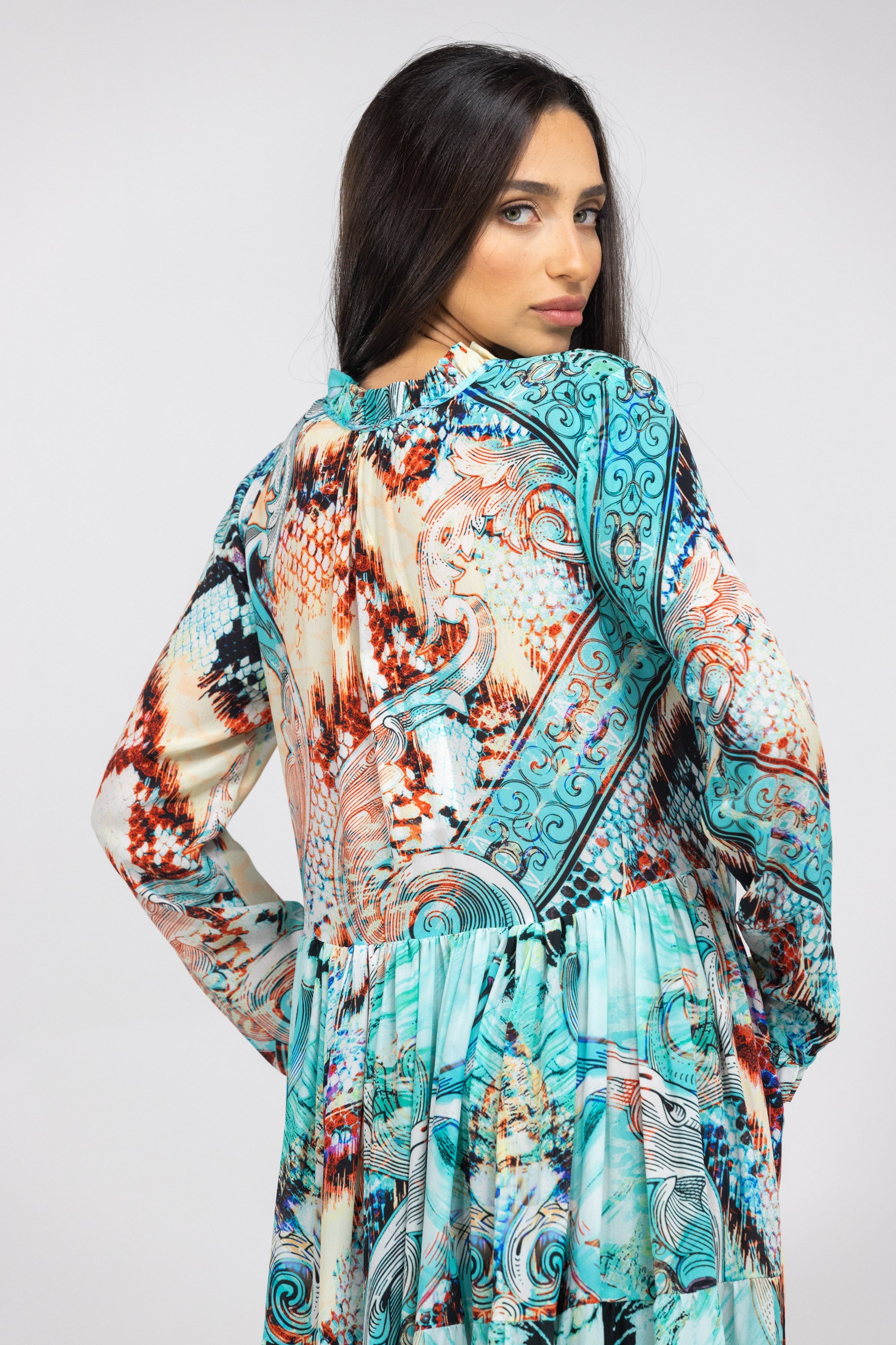 GOLDCOAST - FRONT PLACKET MAXI DRESS
