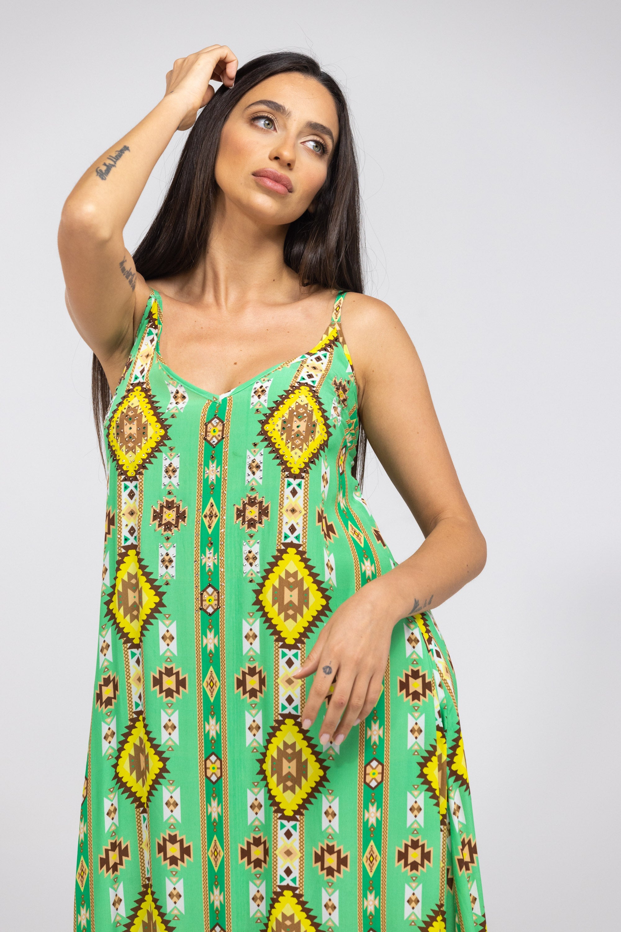 MELBOURNE - FRILL STRAP MAXI