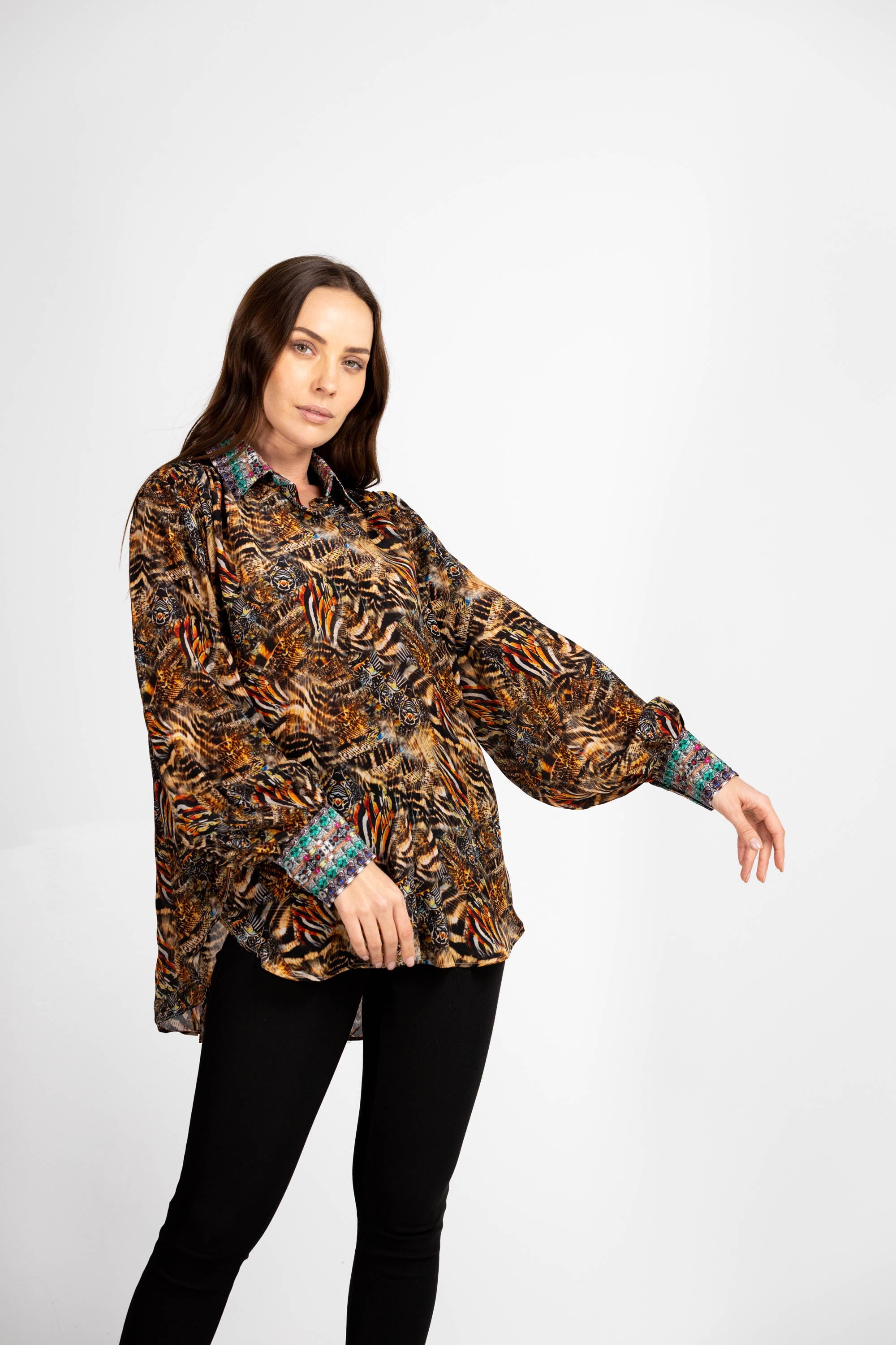 GOLDEN EAGEL - PUFF SLEEVE SHIRT