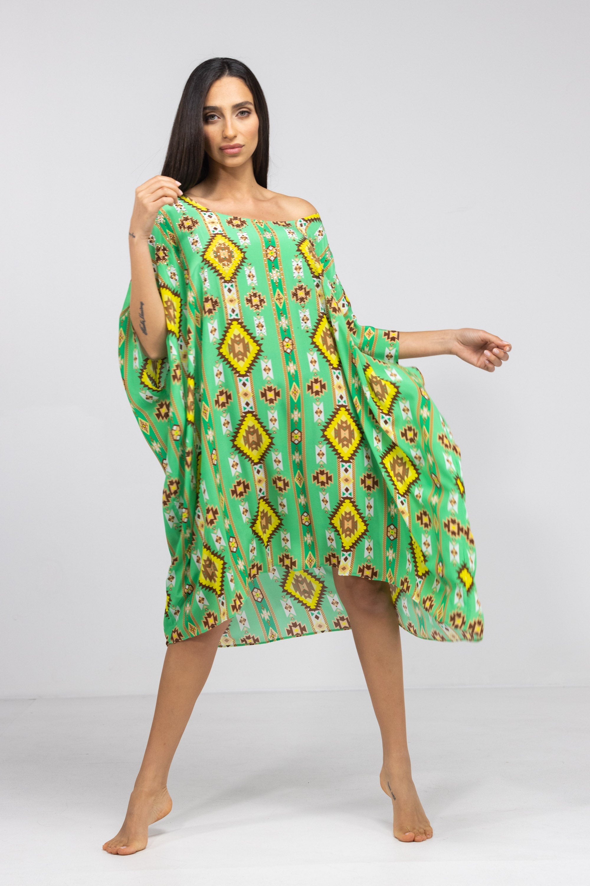MELBOURNE - SHORT BOX KAFTAN