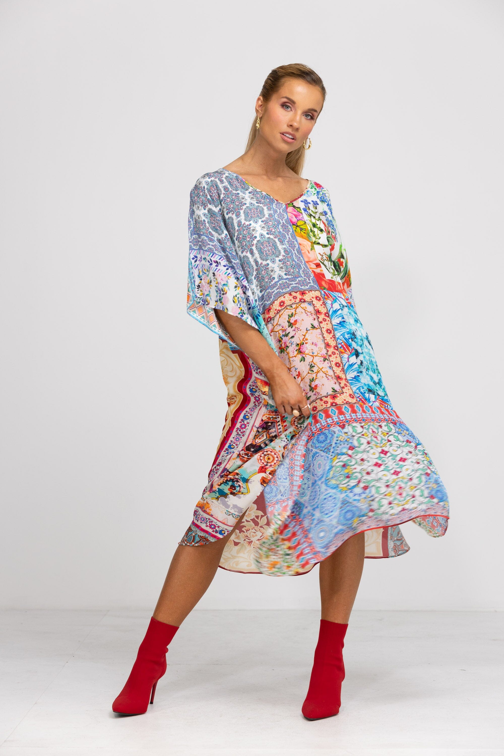 DAMASCUS - SHORT KAFTAN - TheSwankStore