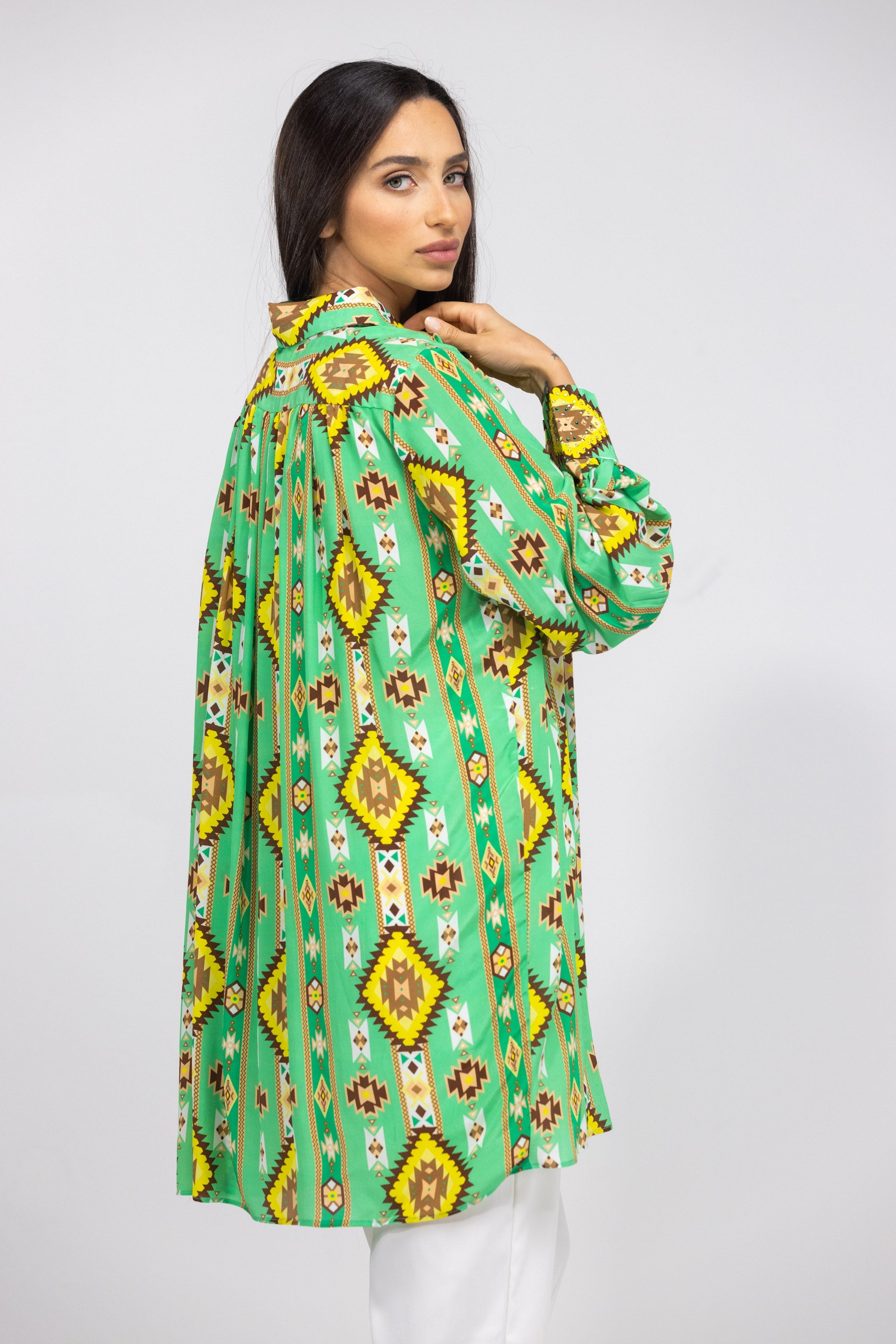 MELBOURNE - PUFF SLEEVE DRESS