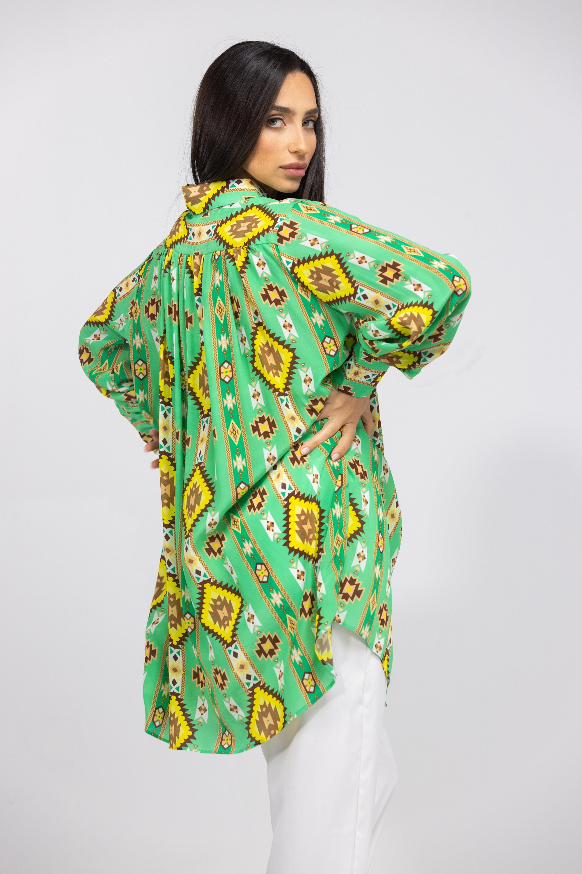 MELBOURNE - PUFF SLEEVE DRESS