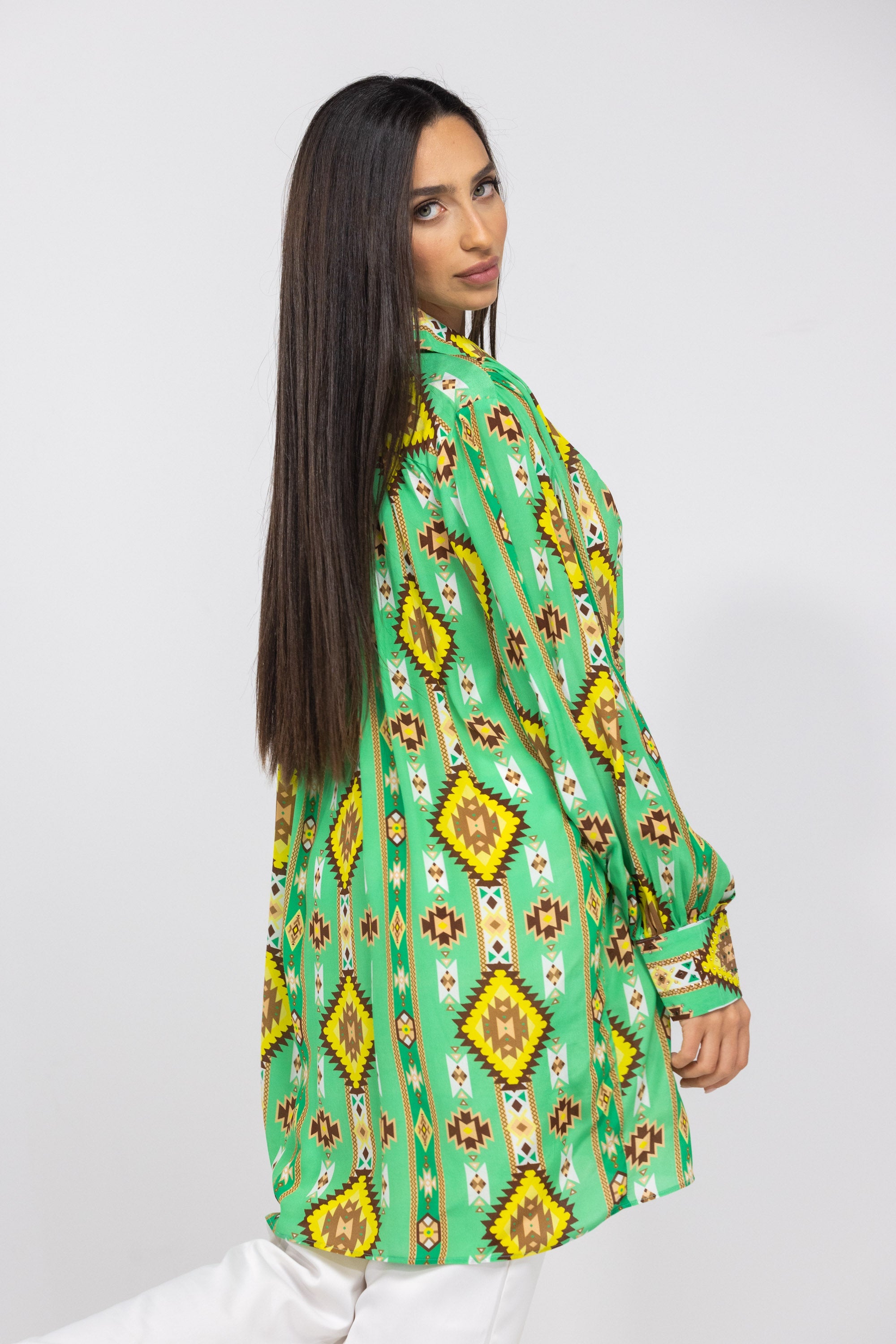 MELBOURNE - PUFF SLEEVE DRESS