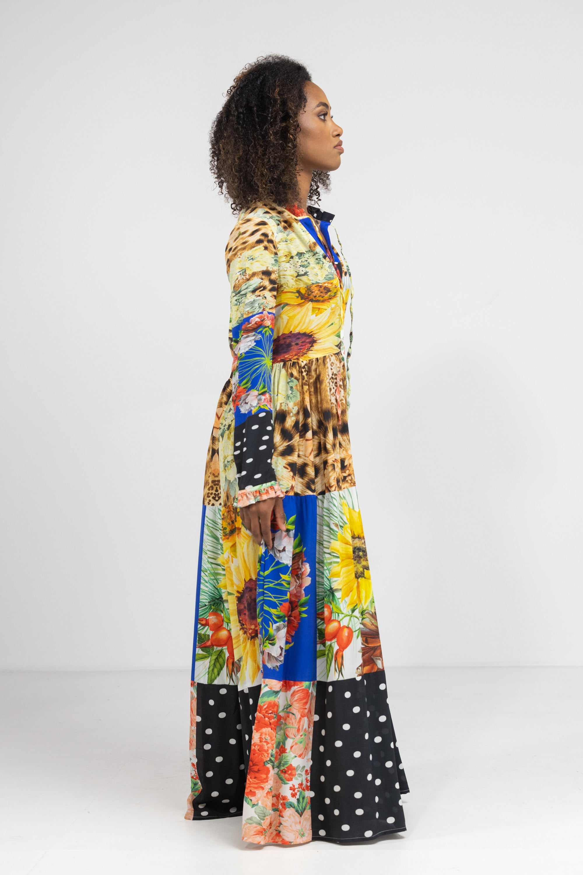 PERTH - FRONT PLACKET MAXI DRESS