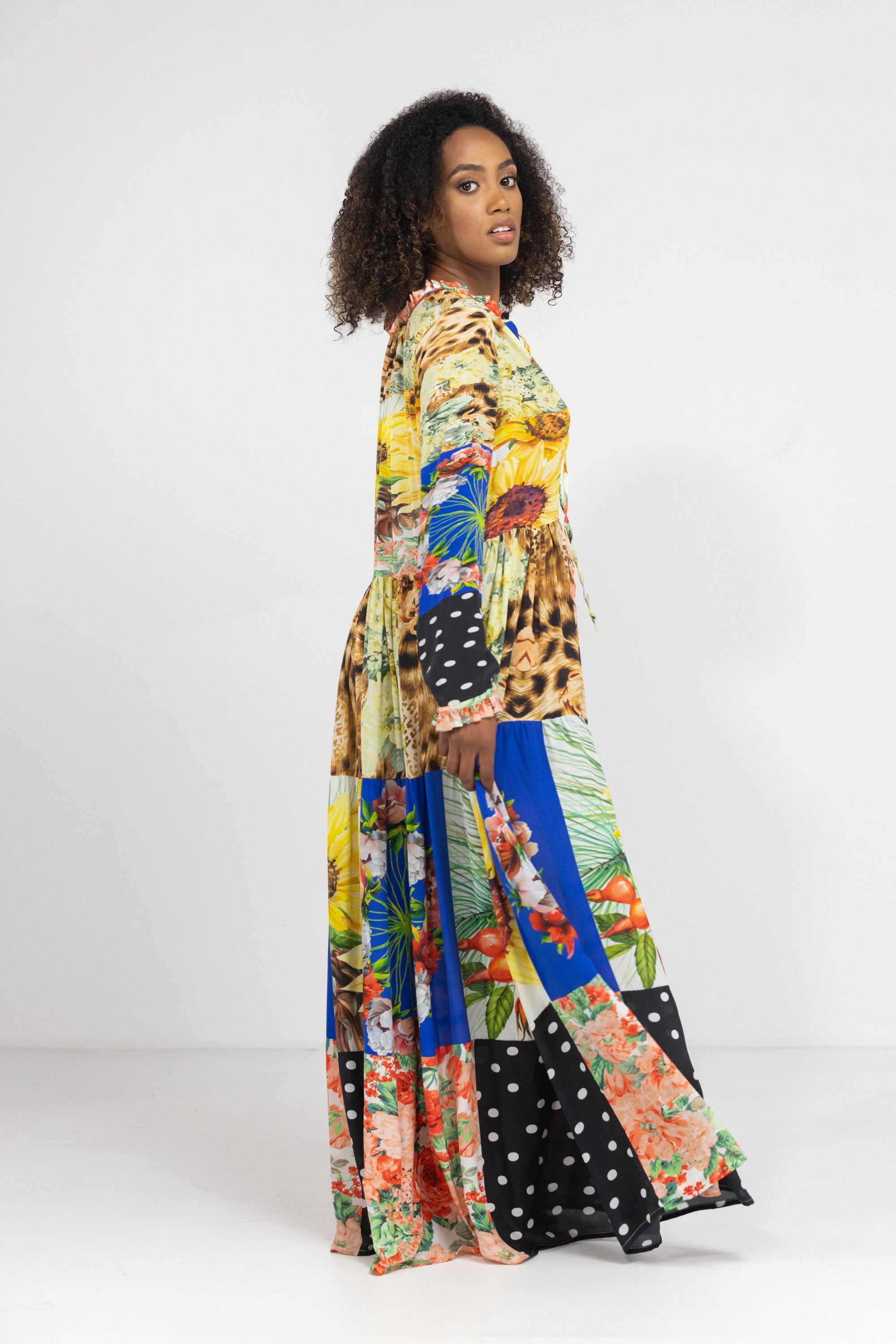 PERTH - FRONT PLACKET MAXI DRESS