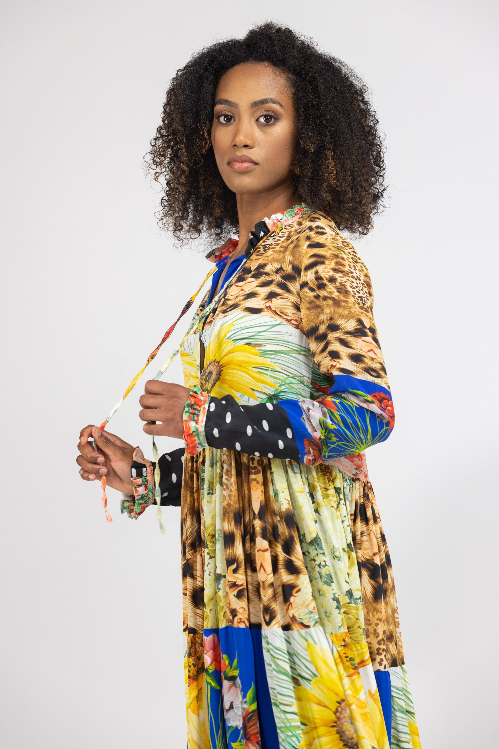 PERTH - FRONT PLACKET MAXI DRESS