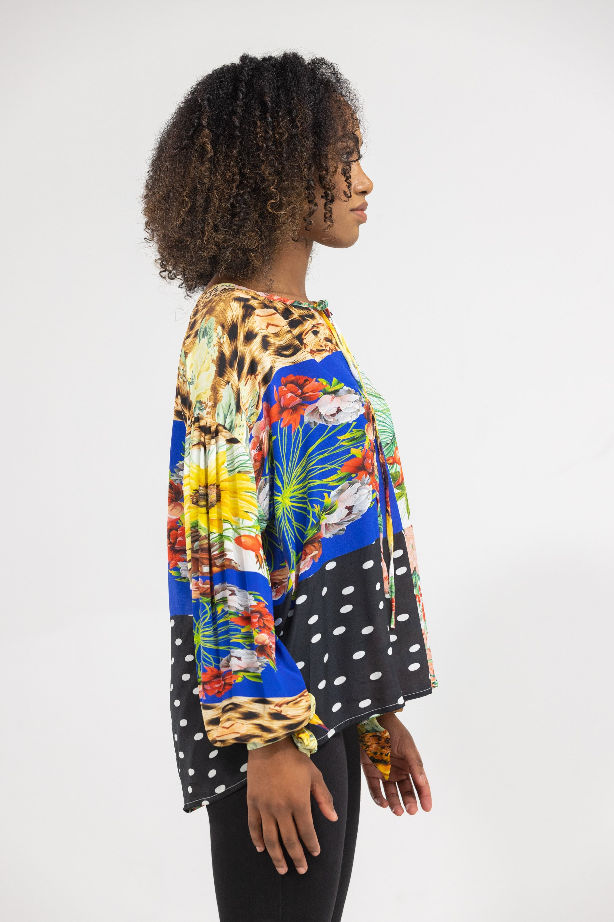 PERTH - KNOT CUFF LONG SLEEVE TOP