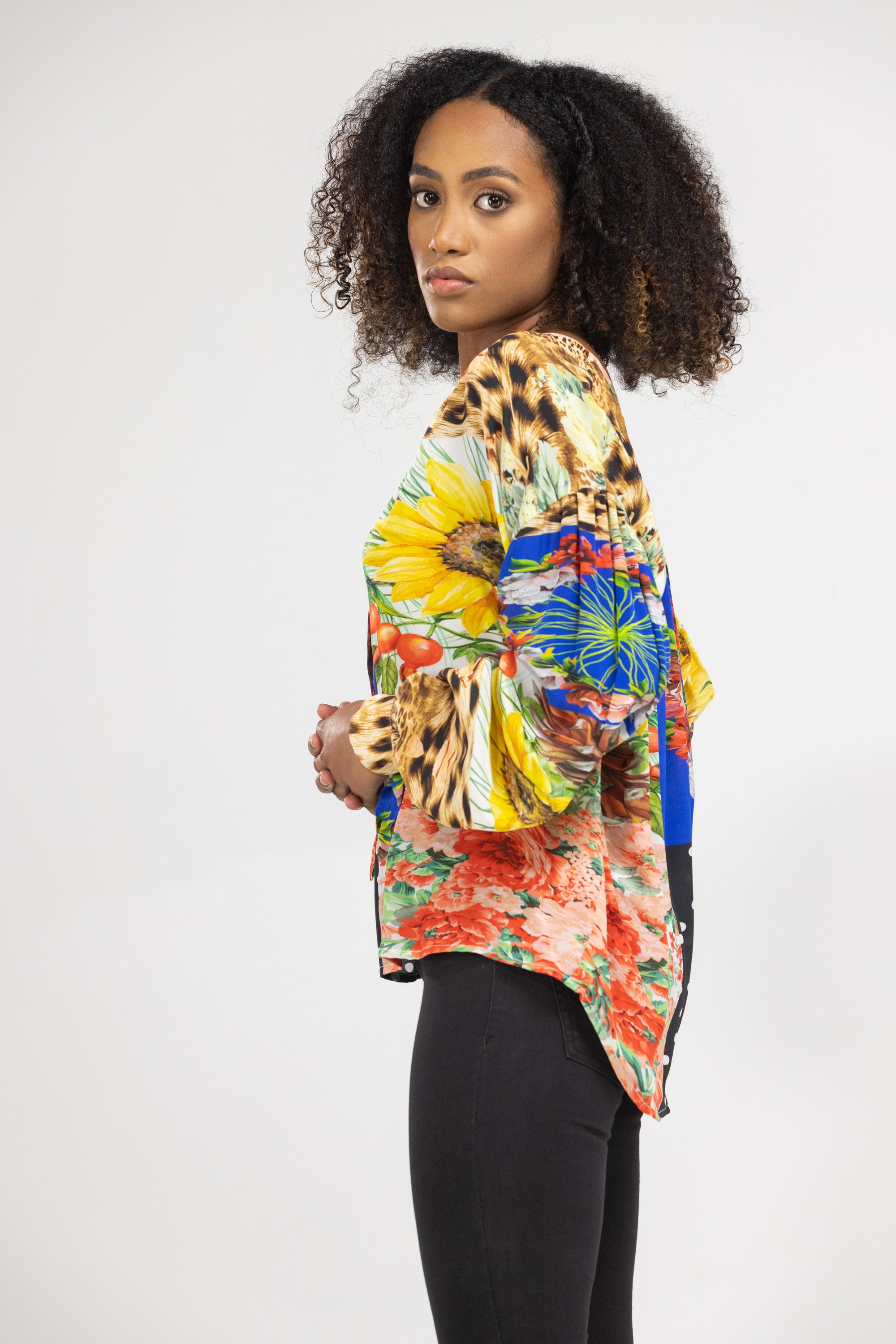 PERTH - KNOT CUFF LONG SLEEVE TOP