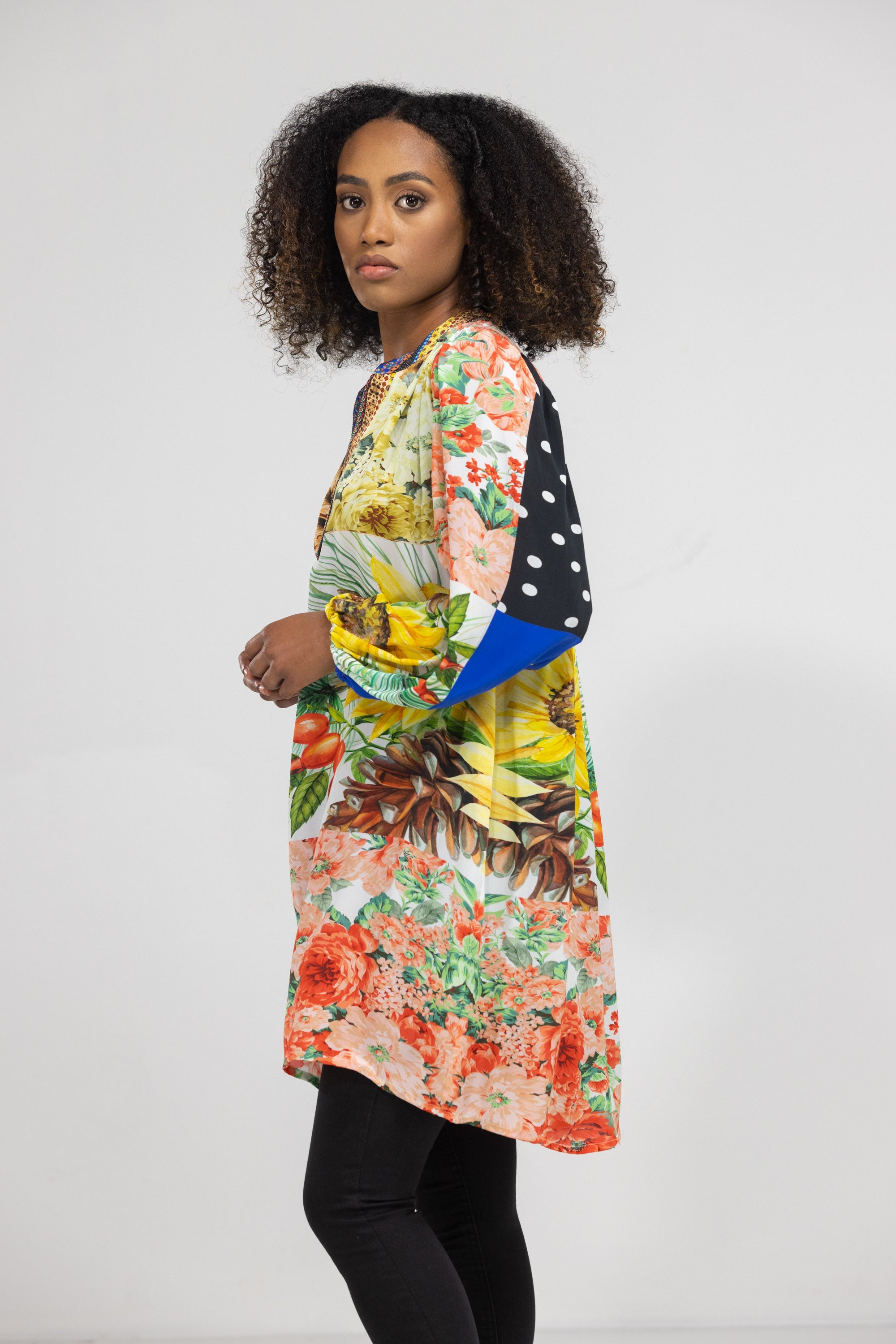 PERTH - V NECK DRESS