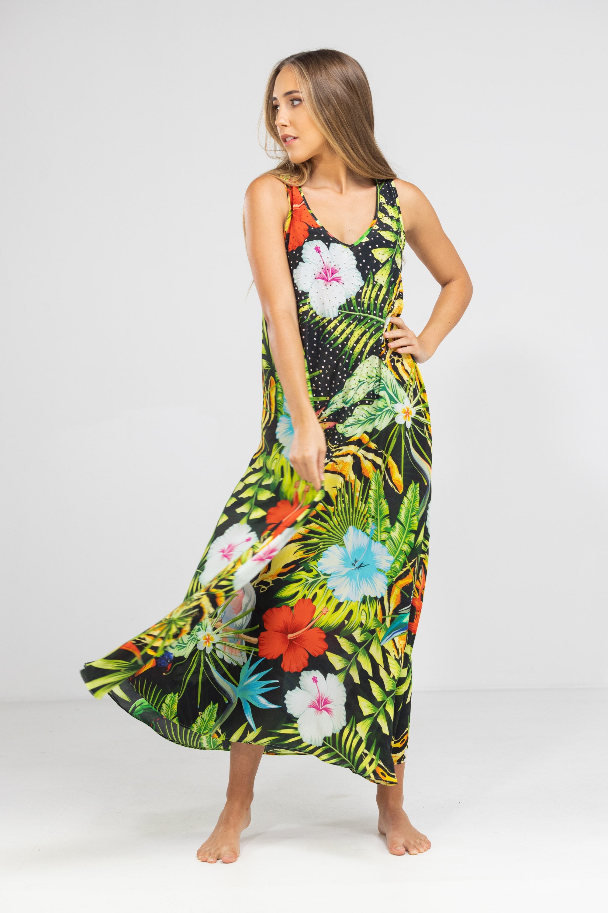 DARWIN - FLOWING MAXI DRESS