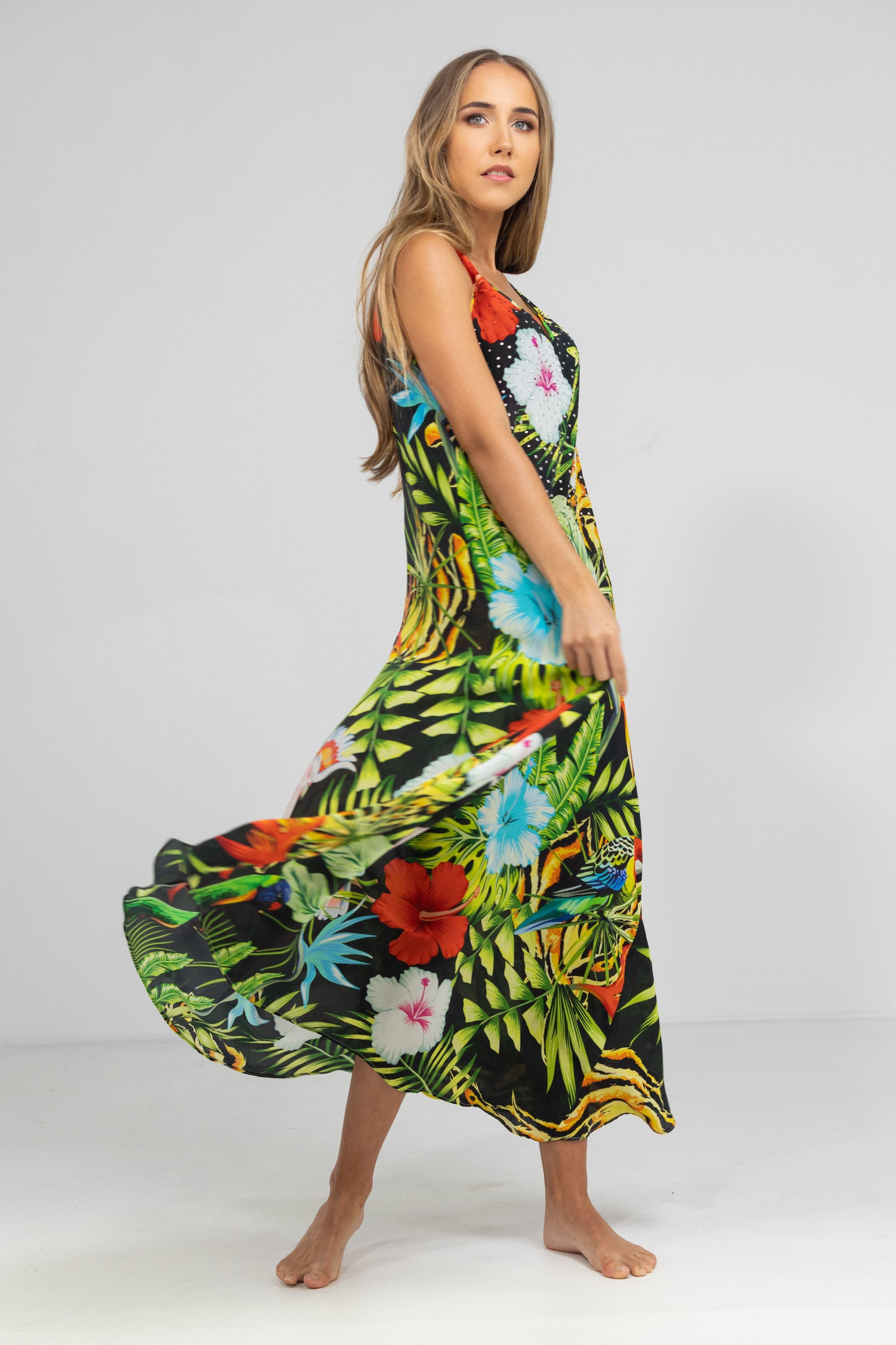 DARWIN - FLOWING MAXI DRESS