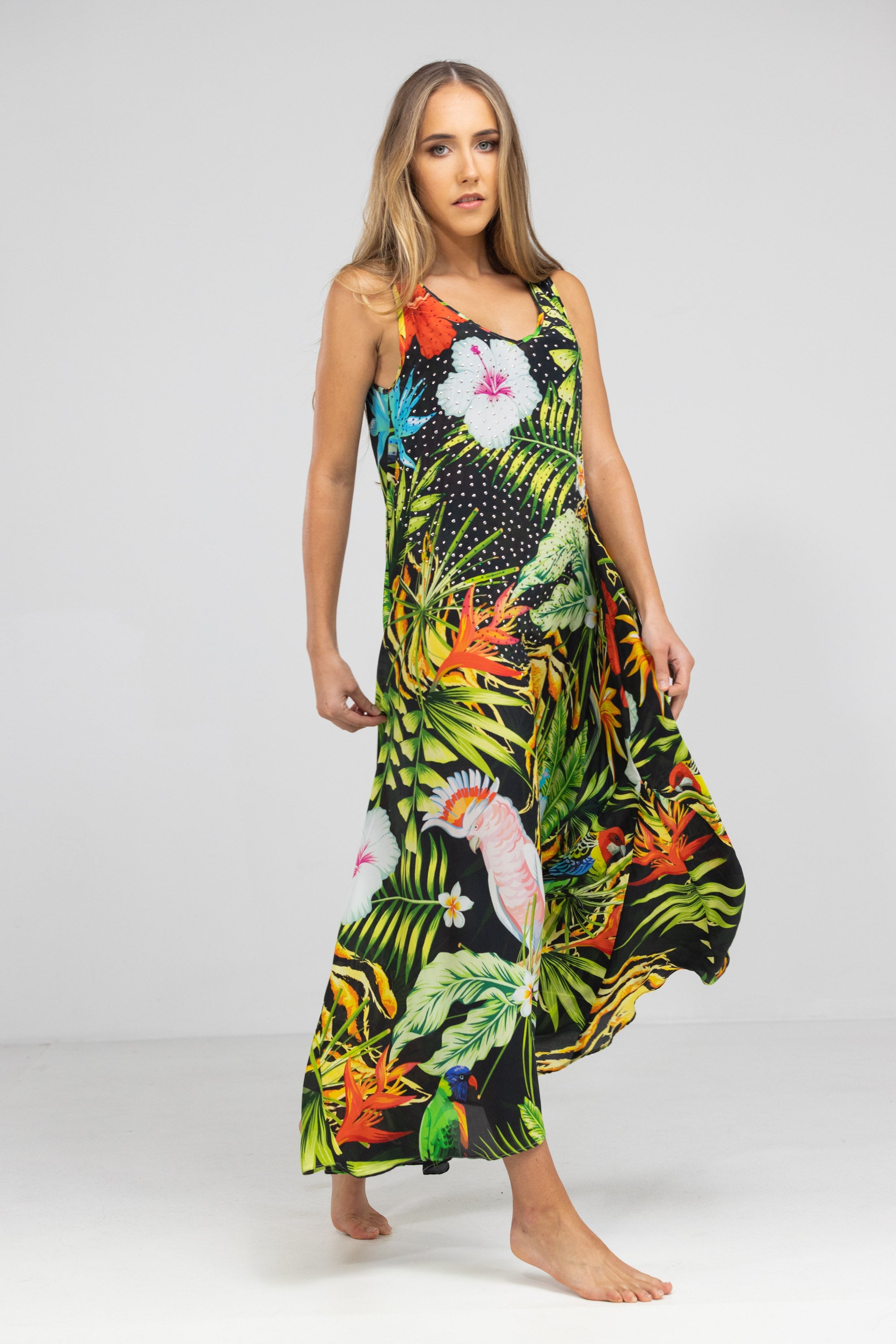 DARWIN - FLOWING MAXI DRESS
