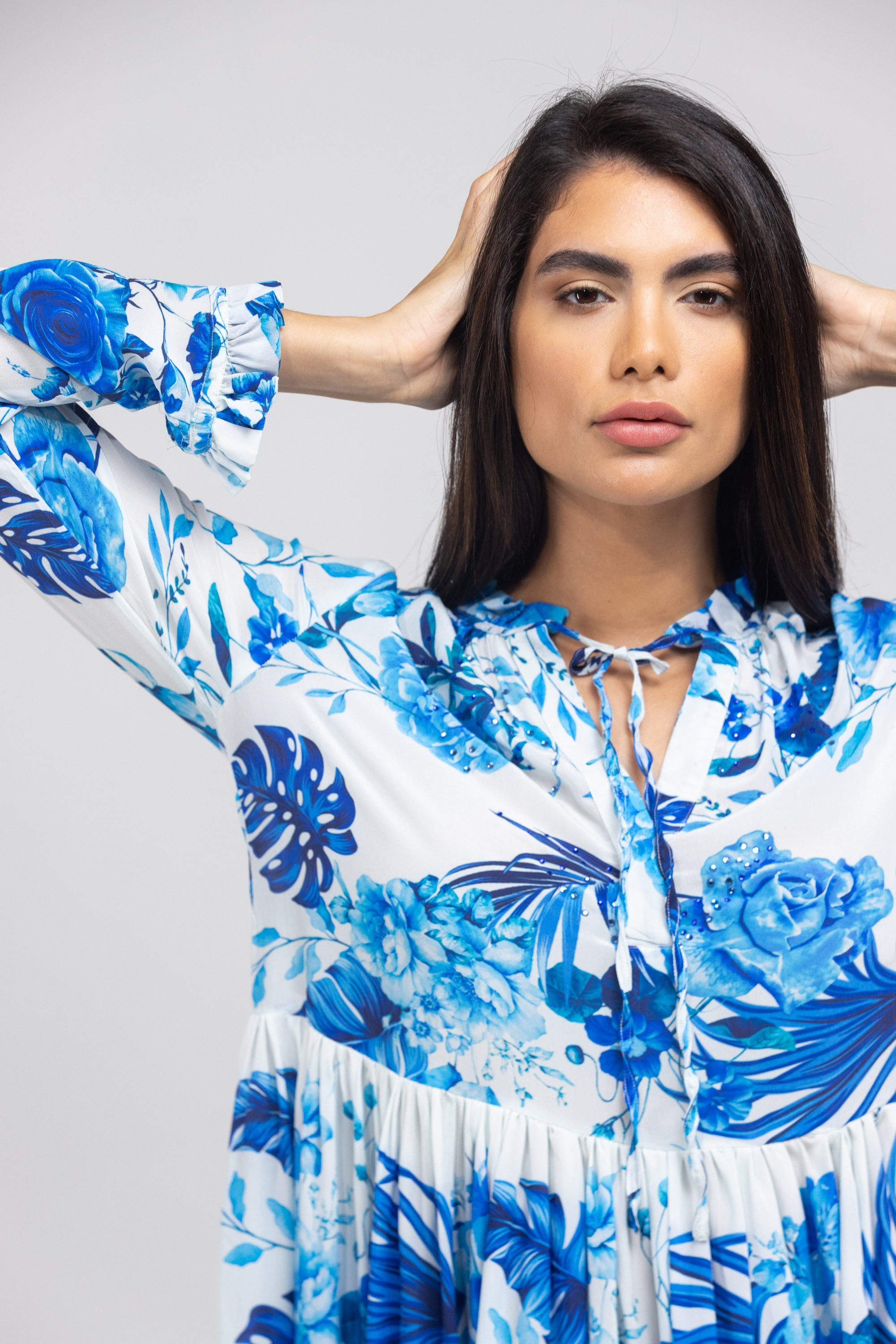 SYDNEY - FRONT PLACKET MAXI DRESS