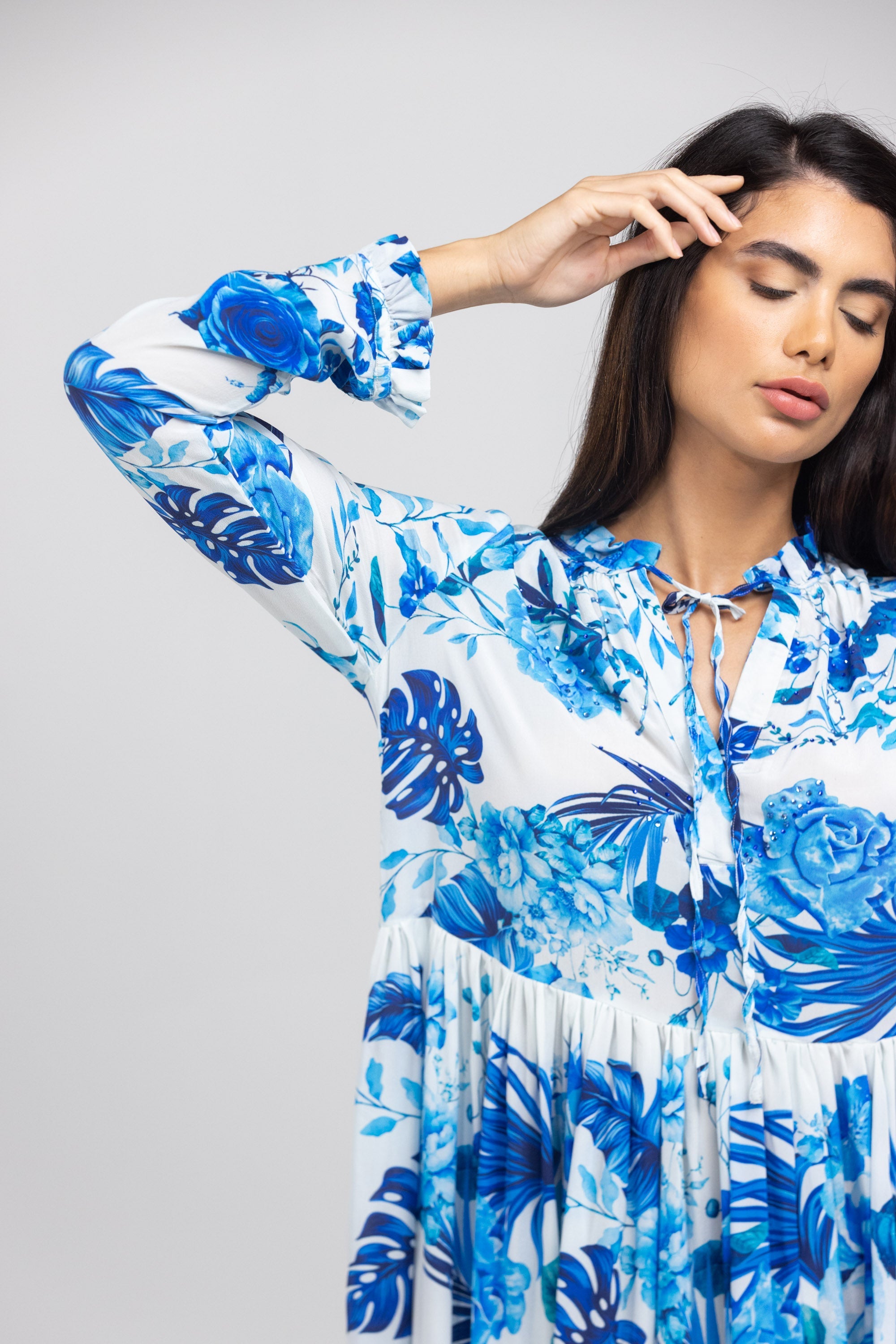 SYDNEY - FRONT PLACKET MAXI DRESS