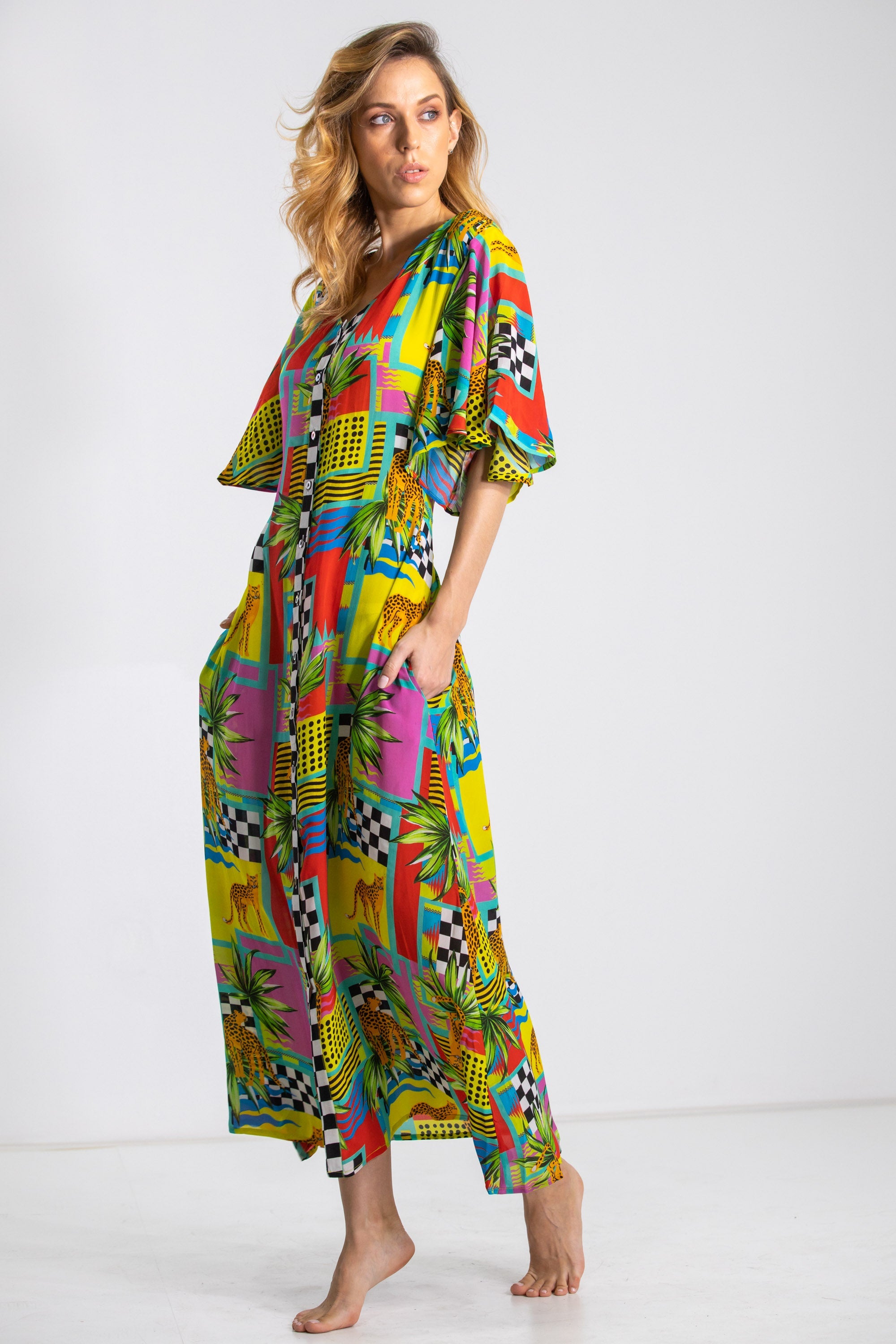 PANTHERA - MAXI SUNDRESS