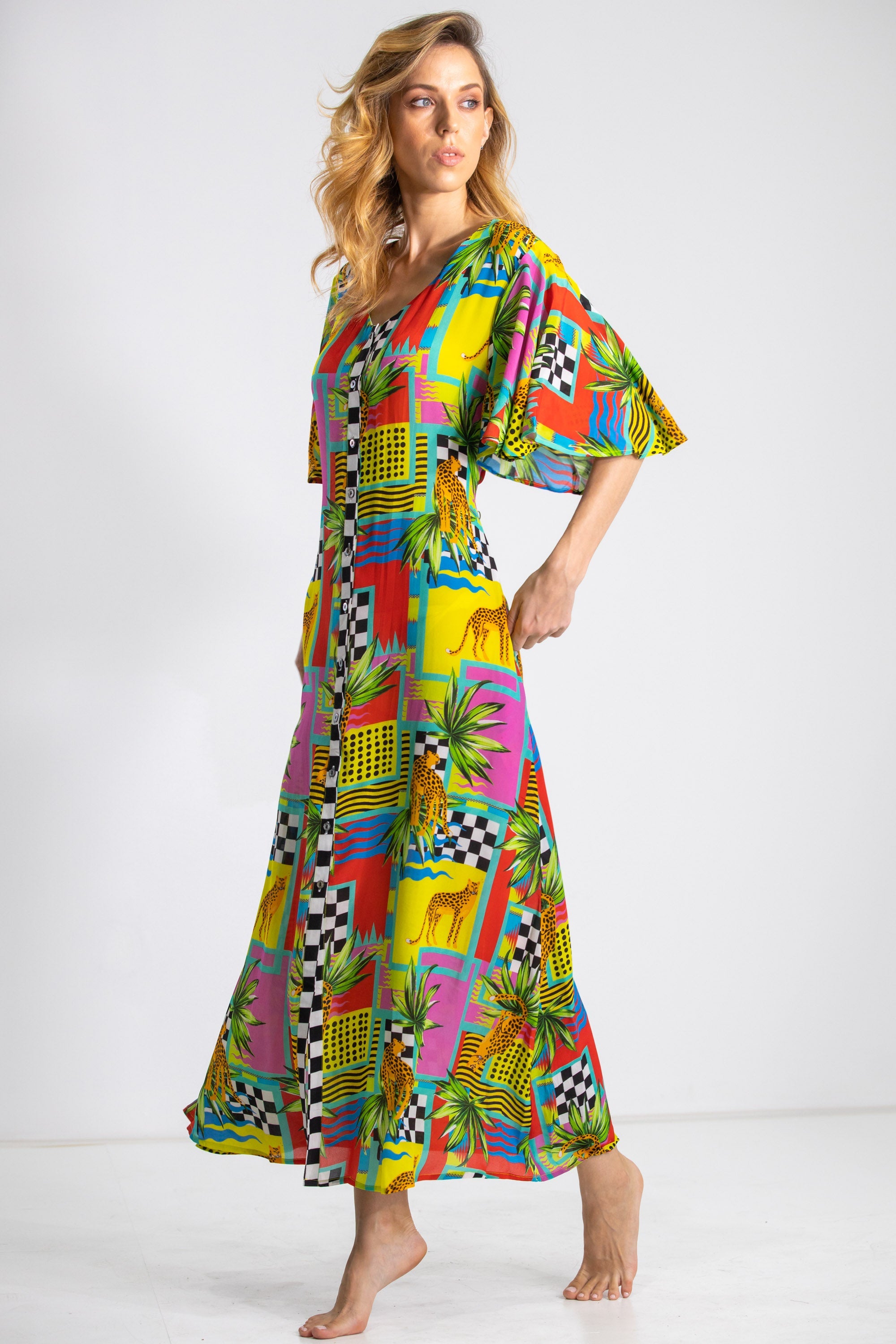 PANTHERA - MAXI SUNDRESS