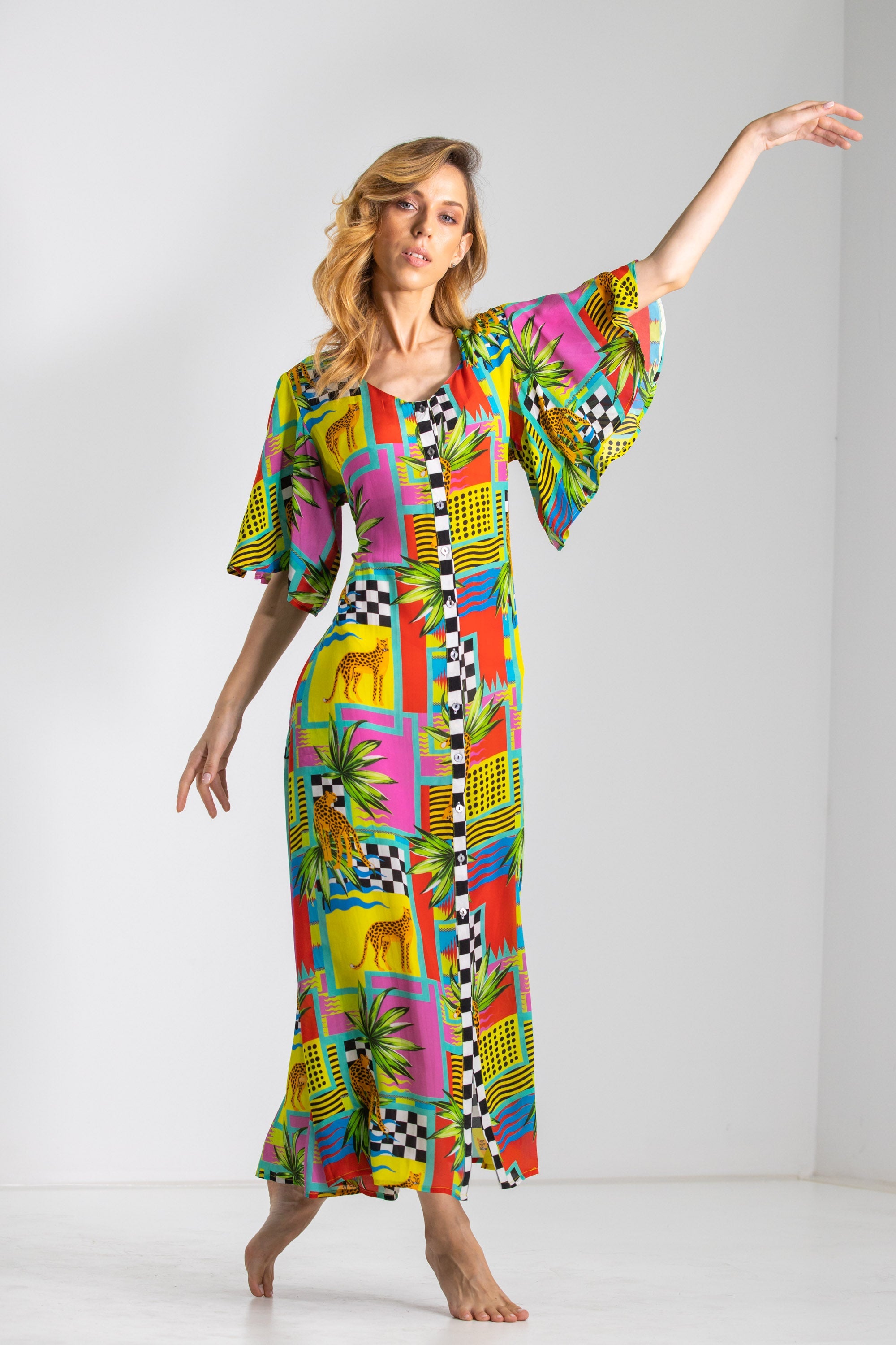 PANTHERA - MAXI SUNDRESS