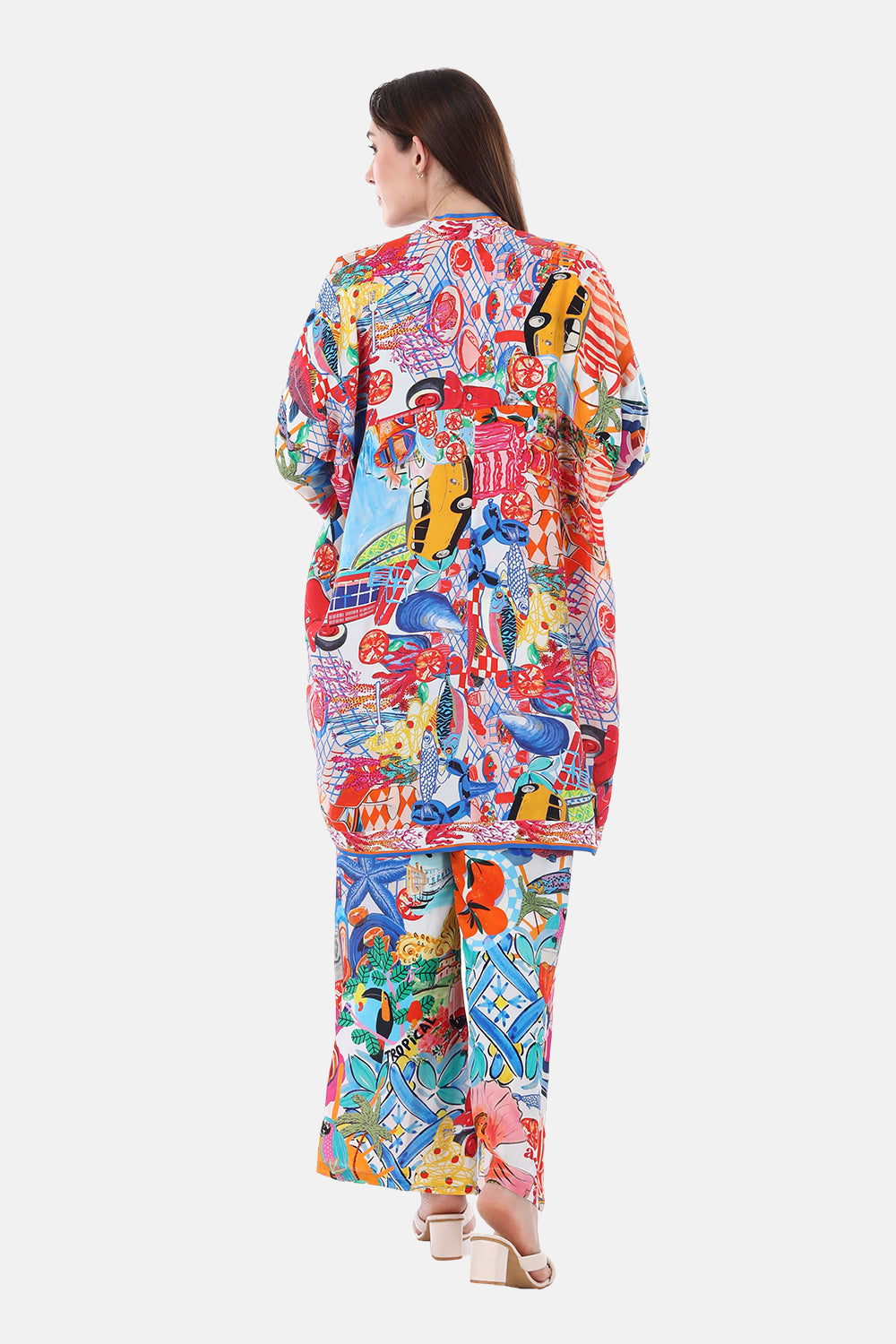 ITALY COTTAGE-KIMONO SHORT SHRUG