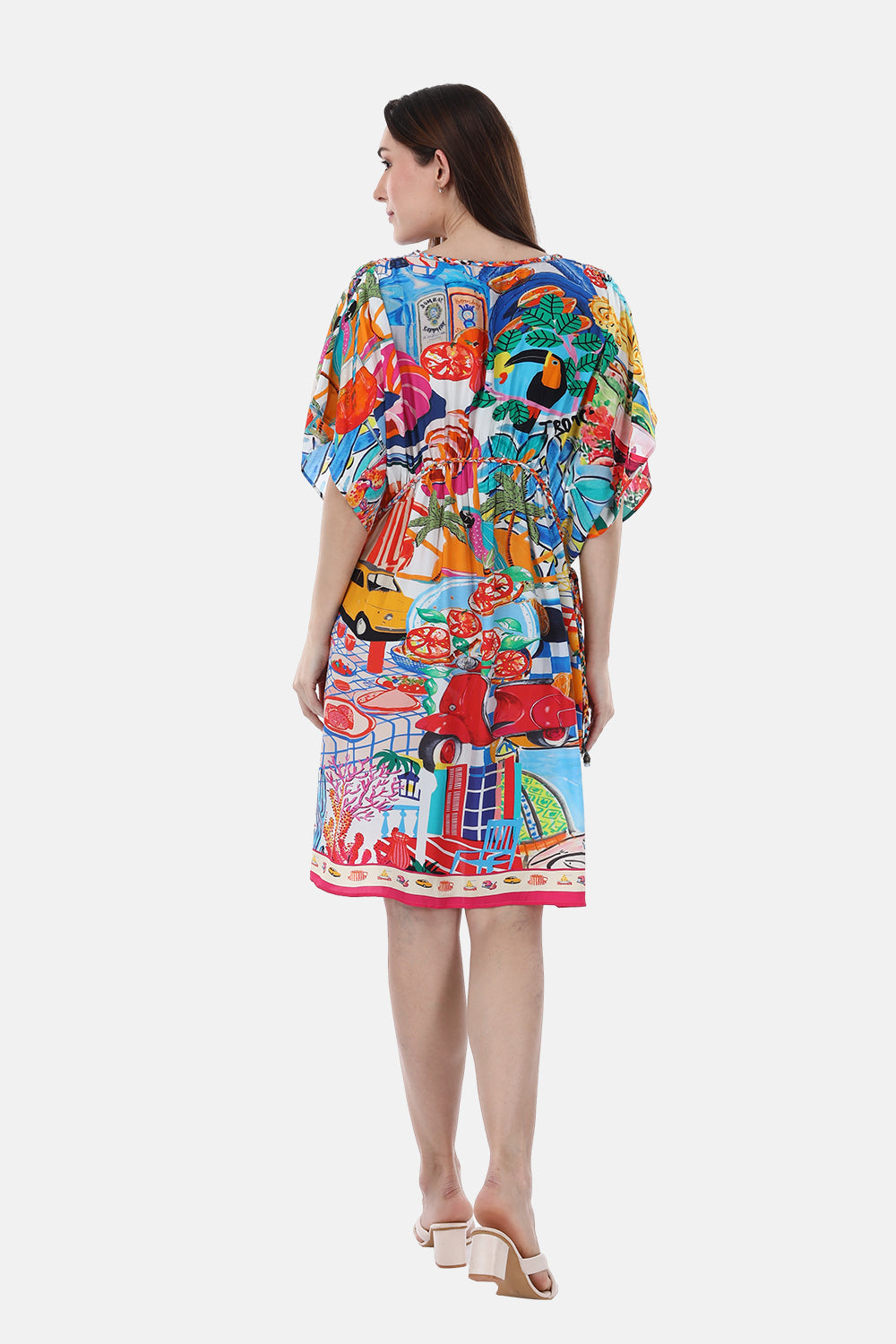 ITALY COTTAGE-SHORT KAFTAN
