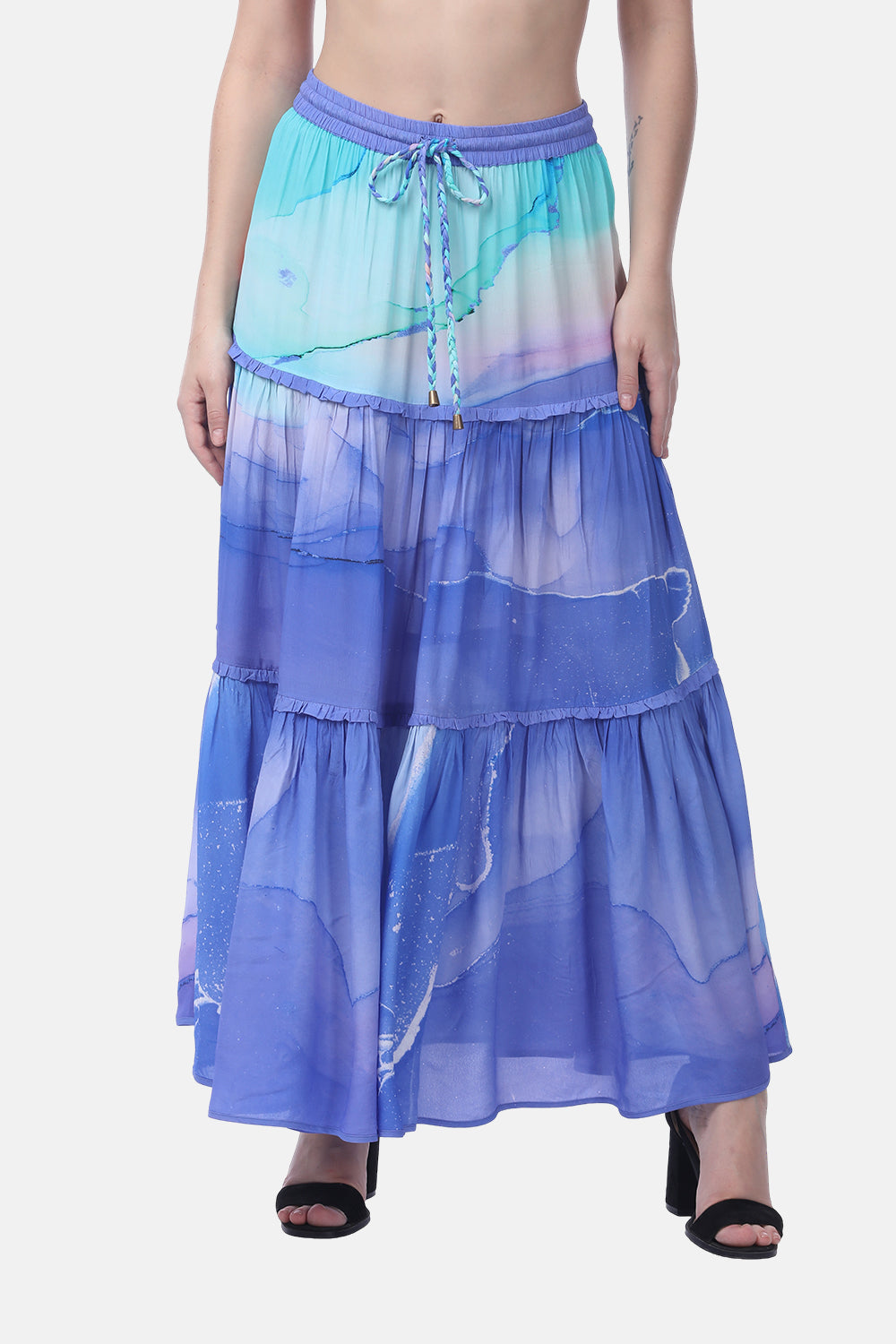 TEMPER BLUE - BANJARA SKIRT